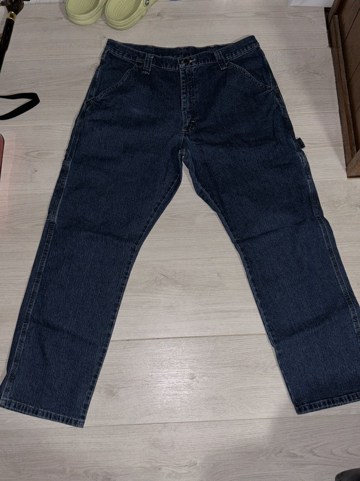 Vintage × Wrangler Wrangler Carpenter Jeans Size US 34 / EU 50 - 1 Thumbnail