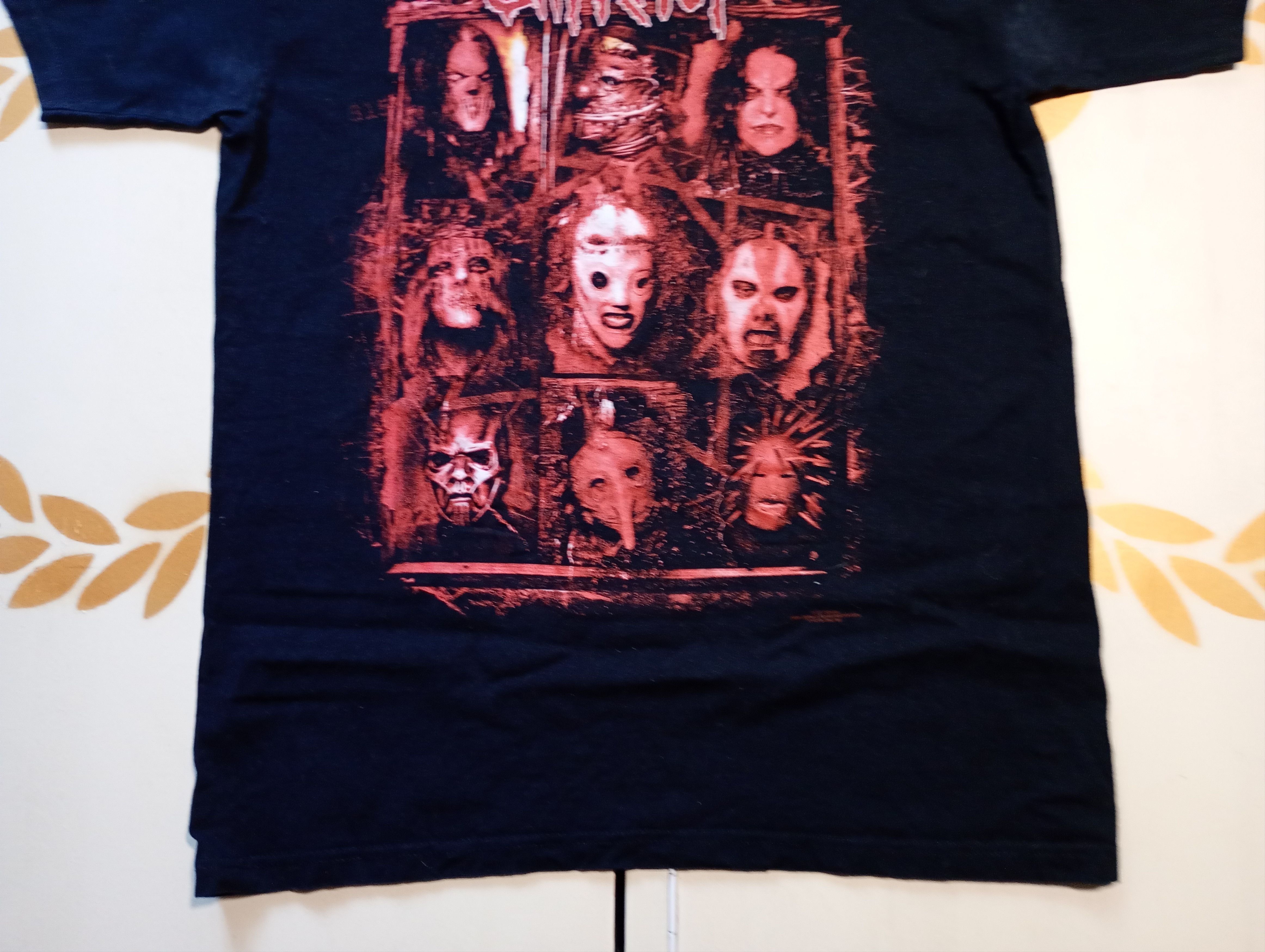 Band Tees Slipknot 2015 Fruit of the Loom T-Shirt Size US M / EU 48-50 / 2 - 3 Thumbnail