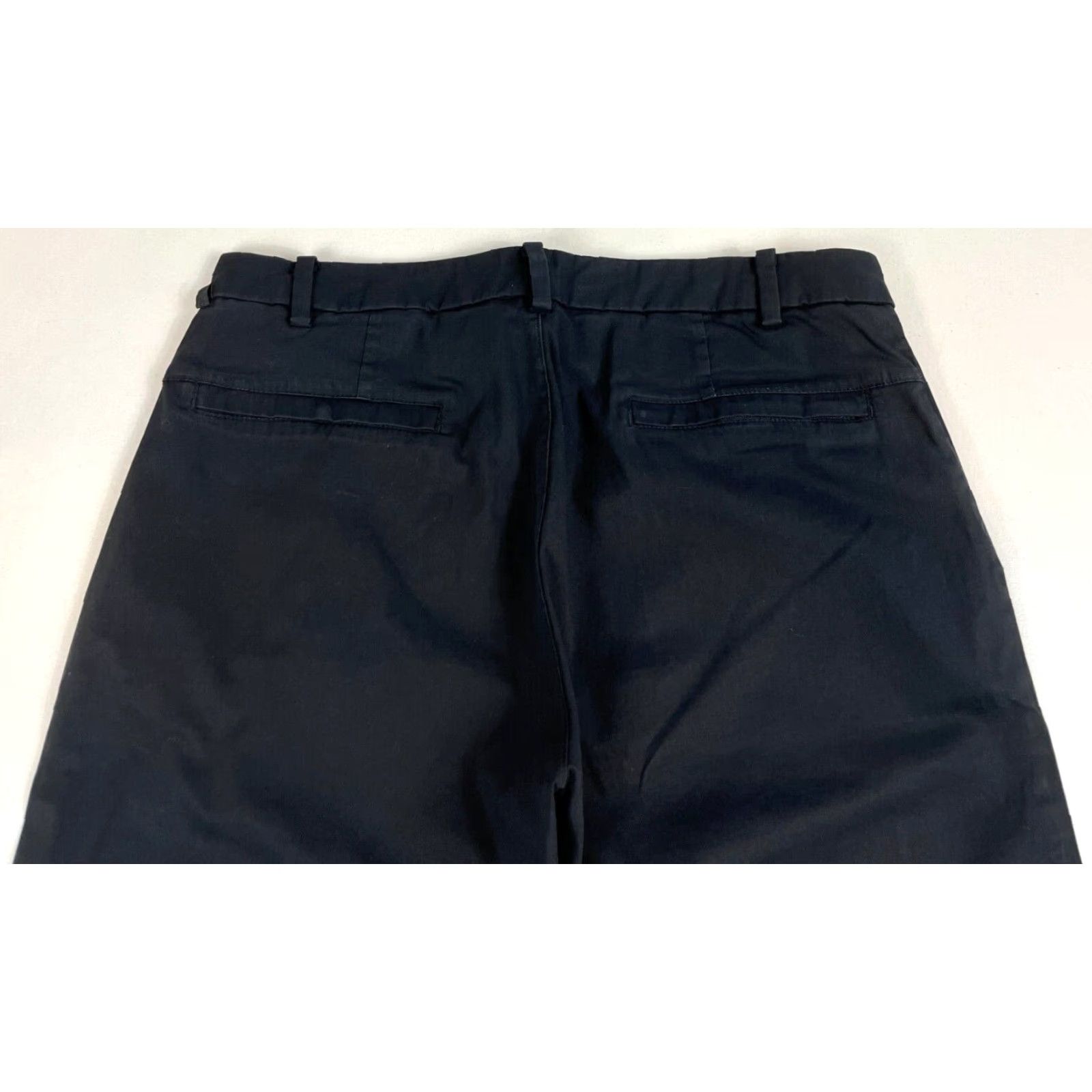 Lululemon Lululemon Men's Commission Pants Classic LM5440 Black 34x28 Size 34 Chino Flat Front Belt Loops Pockets Straight Inseam 28in Cotton Blend City Preppy Size US 34 / EU 50 - 4 Thumbnail