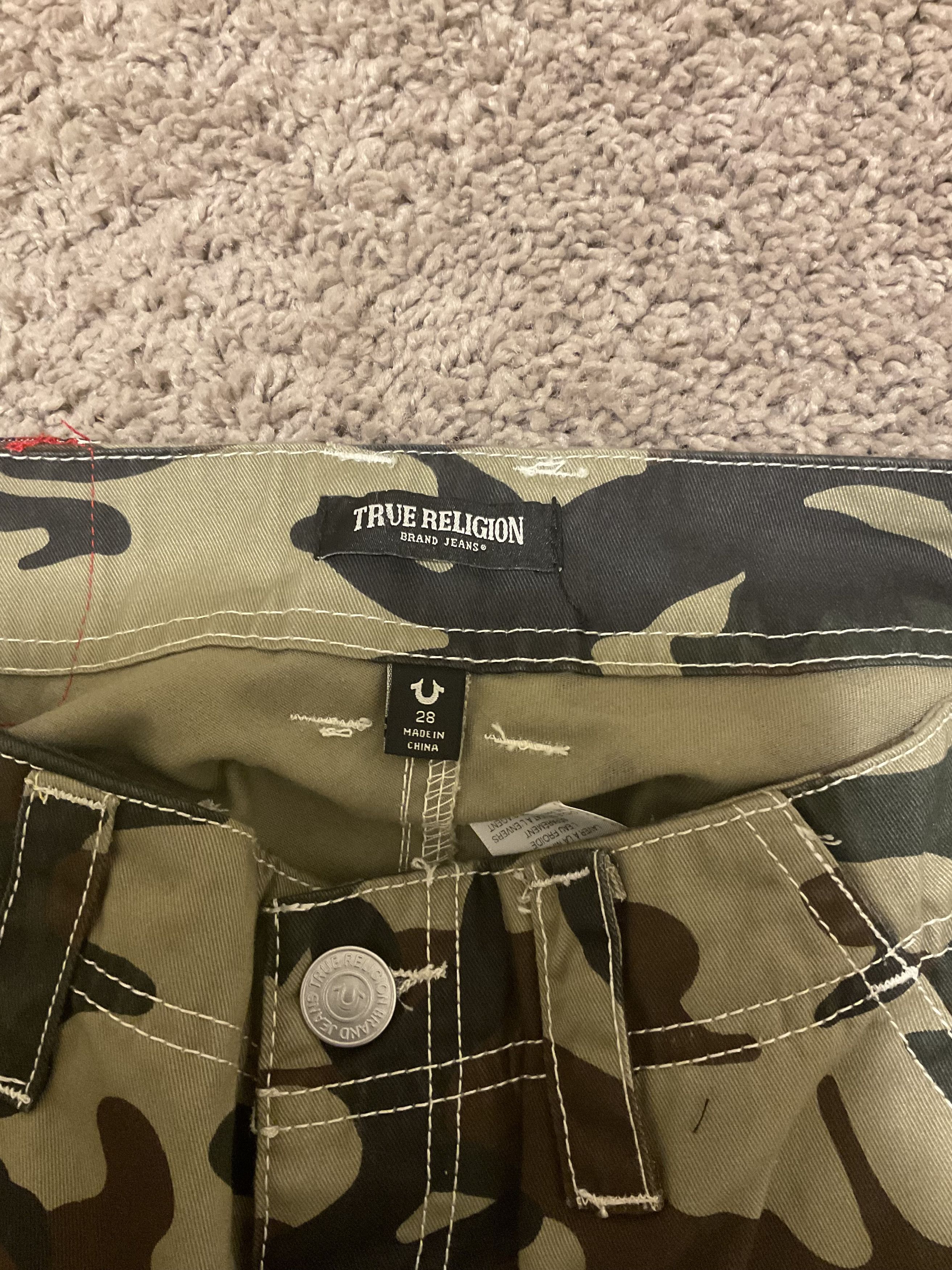 True Religion True Religion Bobby Baggy Cargo Pant Size US 28 / EU 44 - 4 Thumbnail
