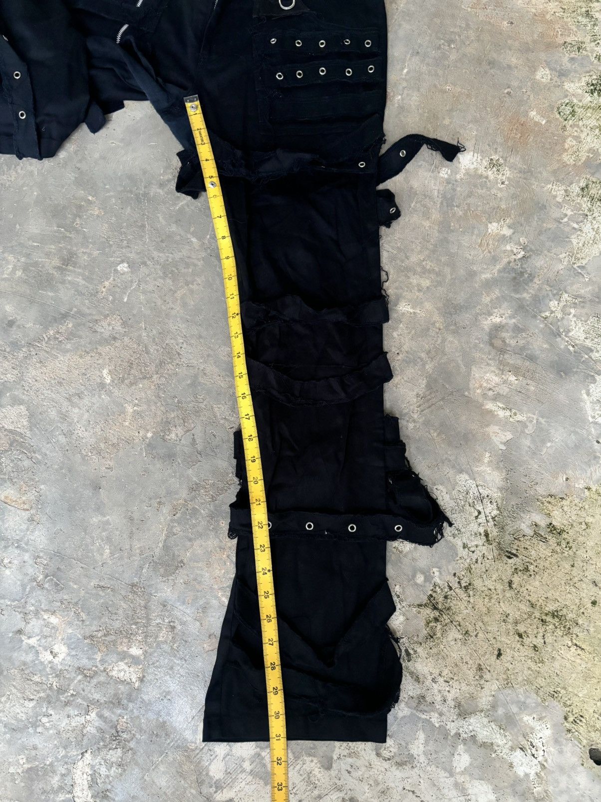 If Six Was Nine Y2k Body Line Ifsixwasnine Lgb Punk Style Pants Size US 34 / EU 50 - 14 Thumbnail