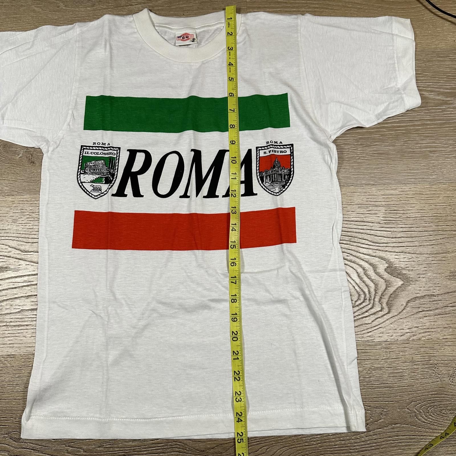 Unknown London Vintage Italian Single Stitch graphic t-shirt S Roma Size US S / EU 44-46 / 1 - 8 Thumbnail