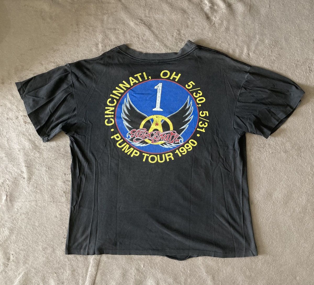 Band Tees Vintage 1989 Aerosmith ‘Pump’ Concert Tour Size US L / EU 52-54 / 3 - 4 Thumbnail