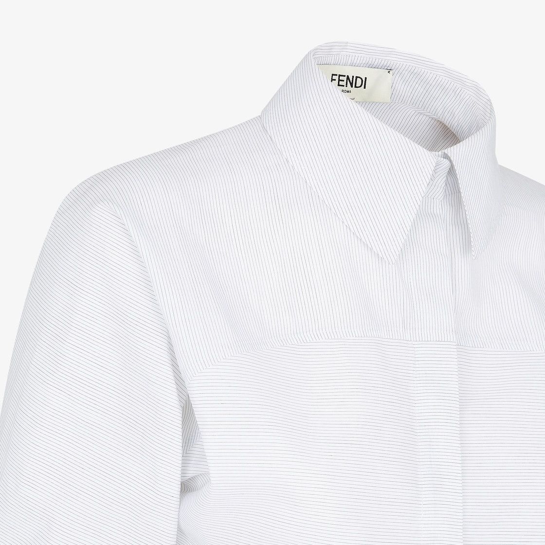 Fendi o1s1wg111225 Shirt in White Size XL / US 12-14 / IT 48-50 - 3 Thumbnail
