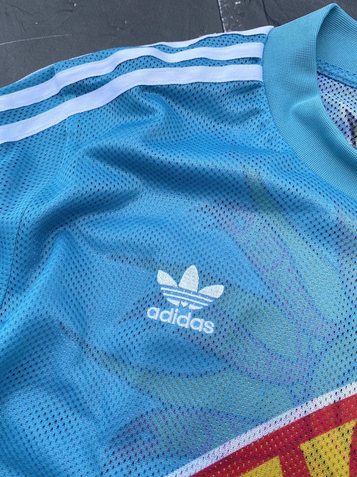 Adidas New Adidas Sean Wotherspoon X Hot Wheels Long Sleeve Mesh Size US M / EU 48-50 / 2 - 4 Thumbnail