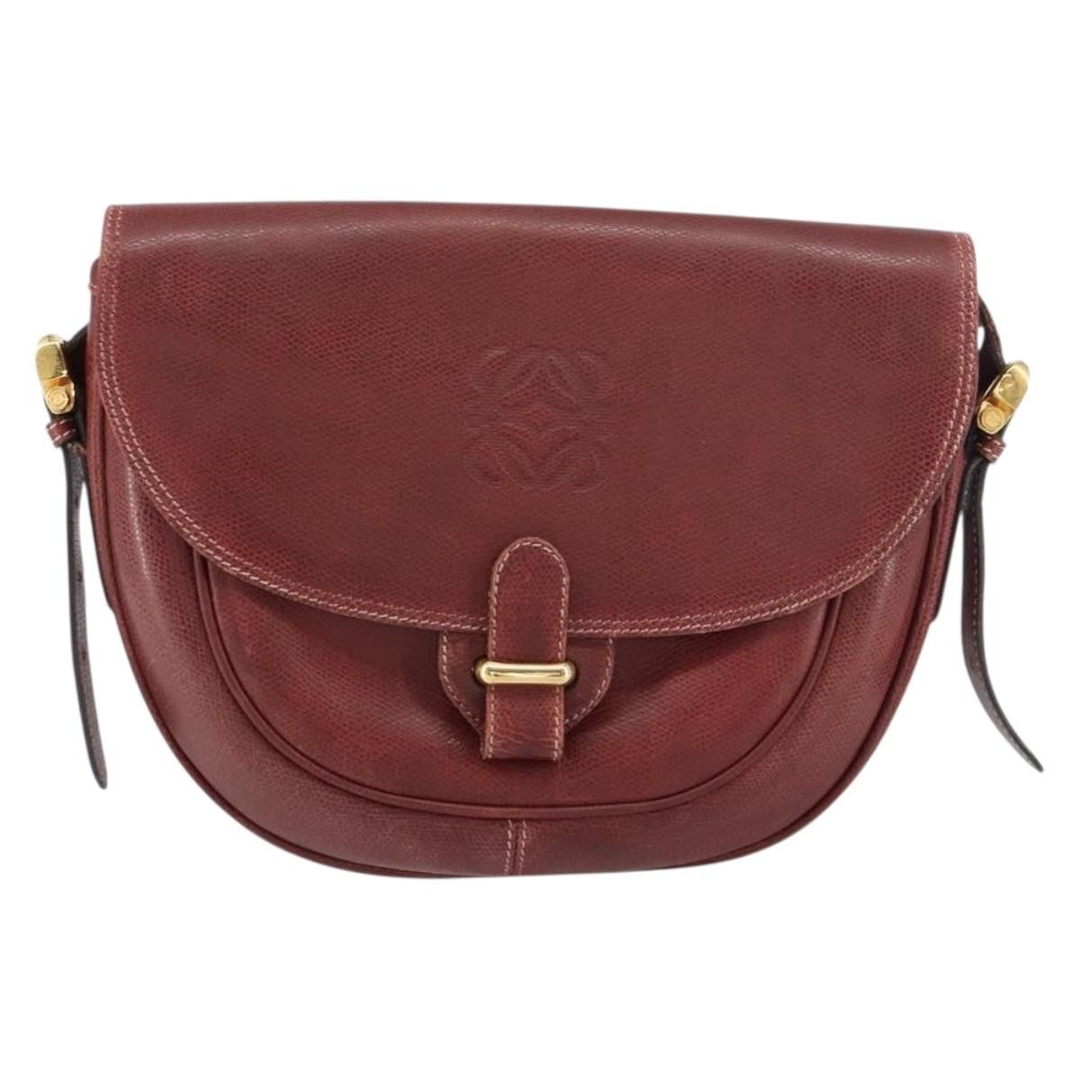 Loewe Loewe Anagram Shoulder Bag Leather Size ONE SIZE - 1 Thumbnail