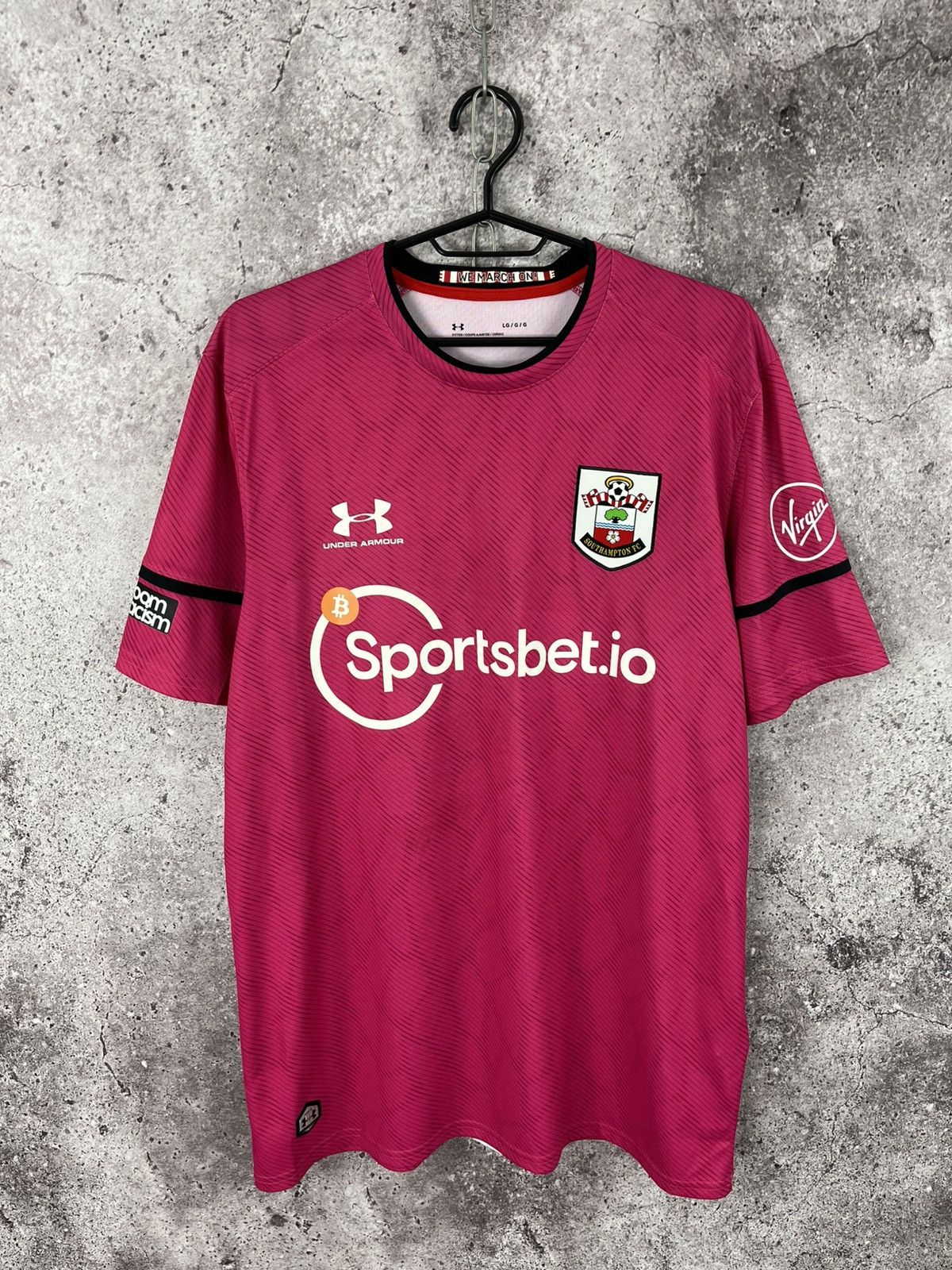 Under Armour Under Armour FC Southampton 2020/2021 Goalkeeper Jersey Sz L Size US L / EU 52-54 / 3 - 1 Thumbnail