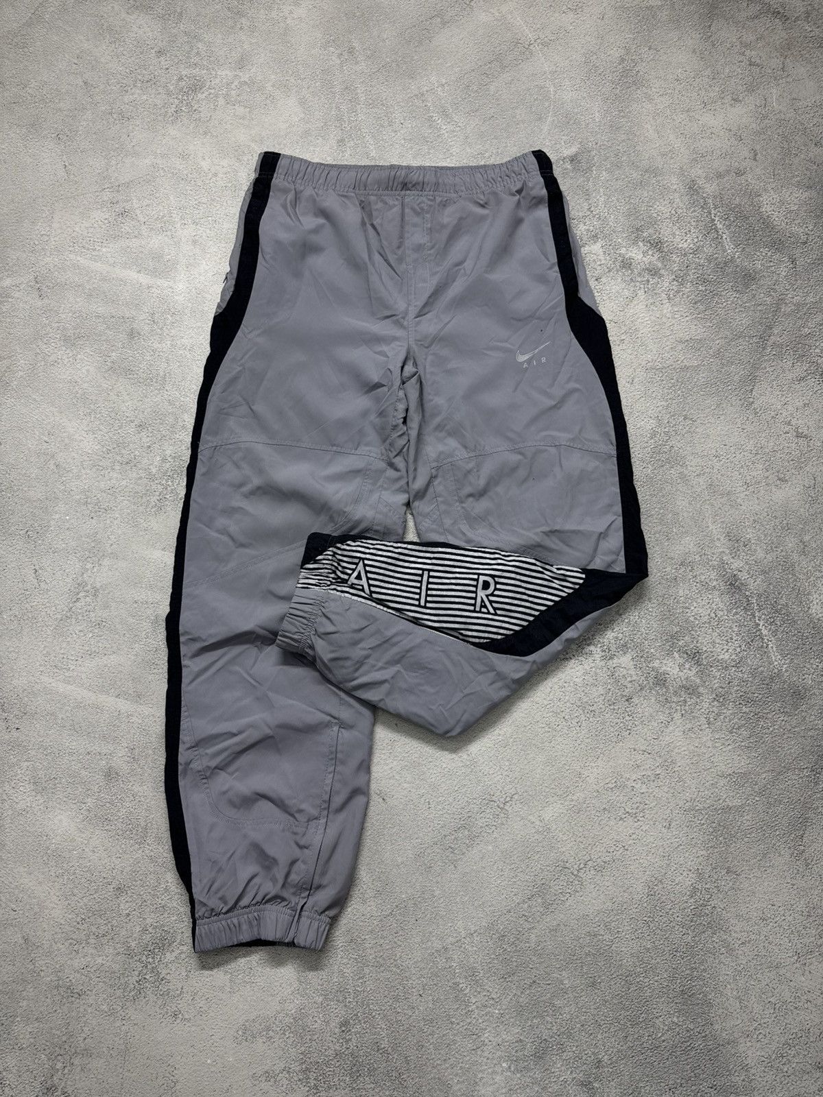 Nike Vintage Y2K Nike Nylon Mini Swoosh Drill Pants 00’s Size US 30 / EU 46 - 3 Thumbnail