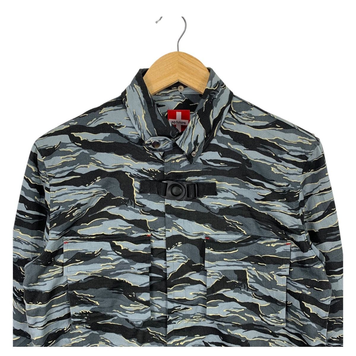 Japanese Brand × No Future × Seditionaries NO FUTURE Japanese Seditionaries Camouflage Long Jacket Size US M / EU 48-50 / 2 - 2 Thumbnail