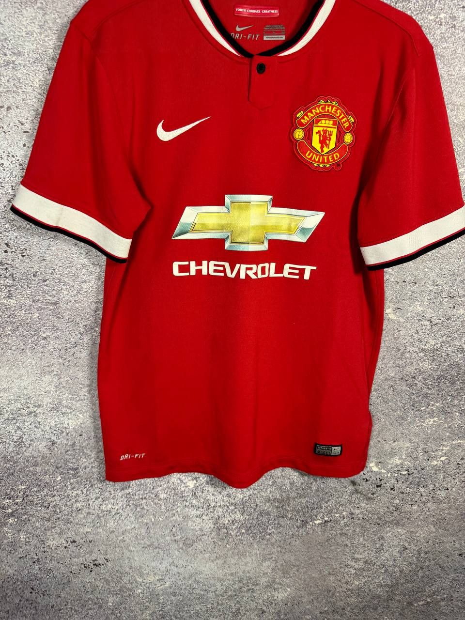 Vintage Vintage Manchester United 2014/15 Nike Soccer Jersey Size US S / EU 44-46 / 1 - 4 Thumbnail