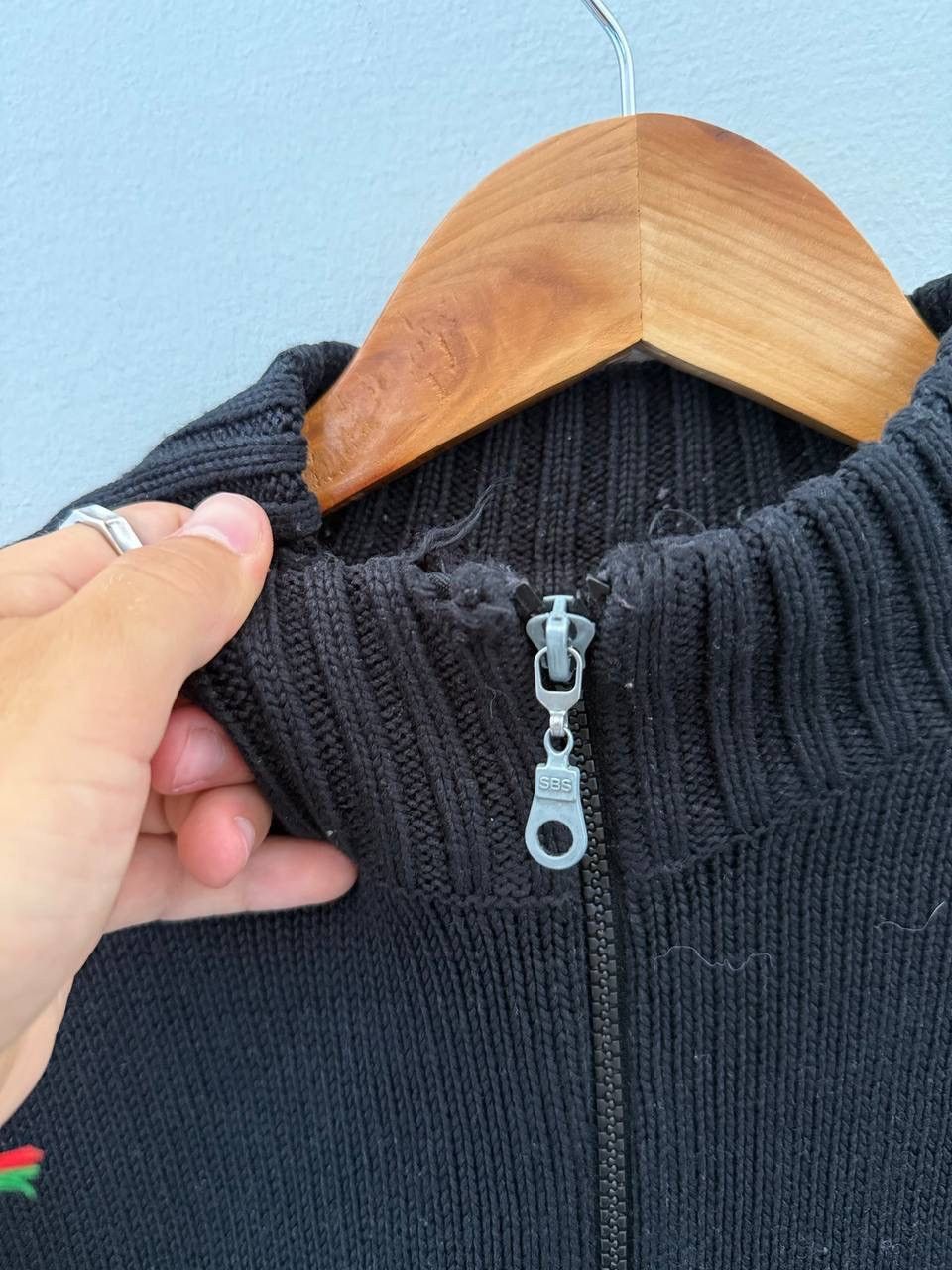 Diesel Y2K Japanese Avant-Garde Style Diesel Knit Zip Sweater Size US M / EU 48-50 / 2 - 5 Thumbnail