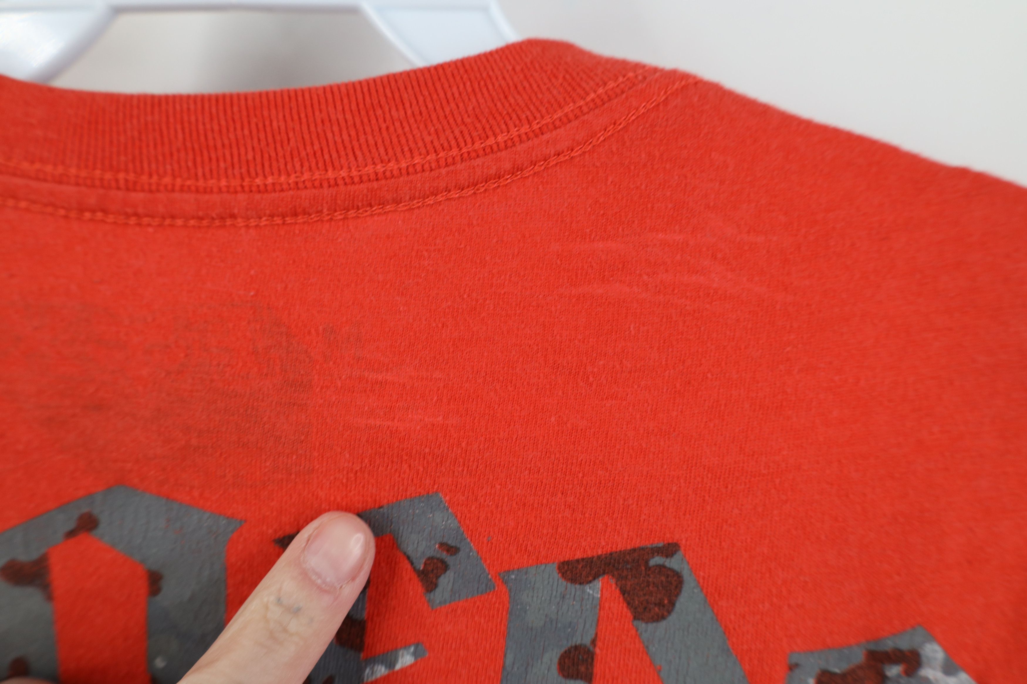 Fox Racing Vintage Y2K Fox Racing Spell Out Camouflage T-Shirt Red Size US M / EU 48-50 / 2 - 11 Thumbnail