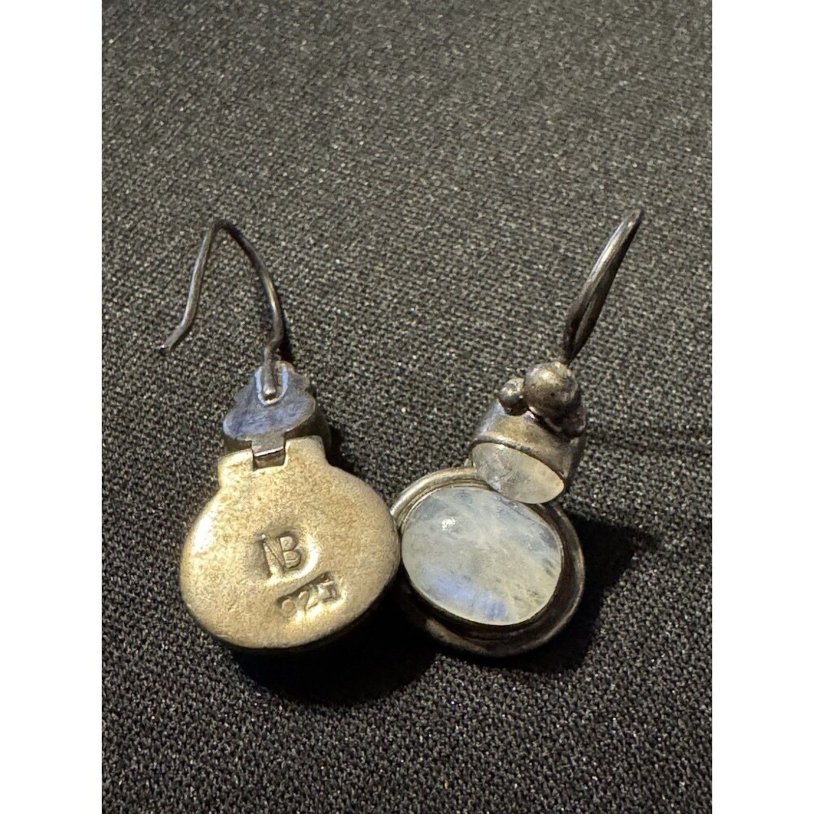 Other NB 925 Fish Hook Quart w/ Flash Earrings Nice Patina Size ONE SIZE - 4 Thumbnail