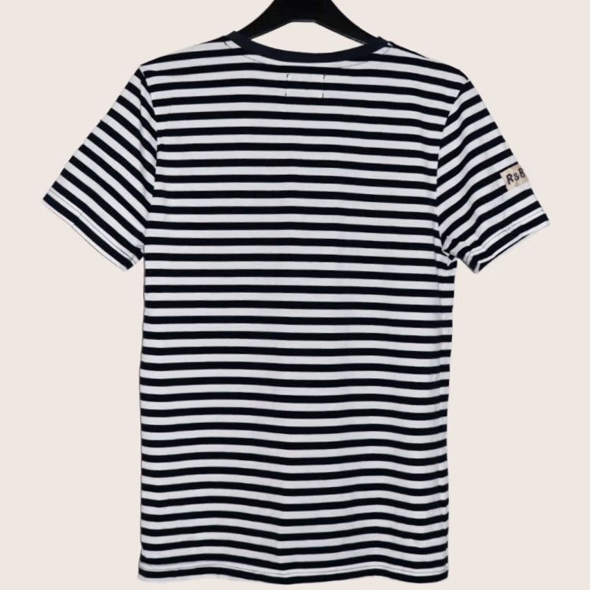 Vintage Rupert & Buckley T Shirt Mens Banwell Stripe Pocket Tee Navy BNWT Medium Boys? Size US M / EU 48-50 / 2 - 1 Thumbnail