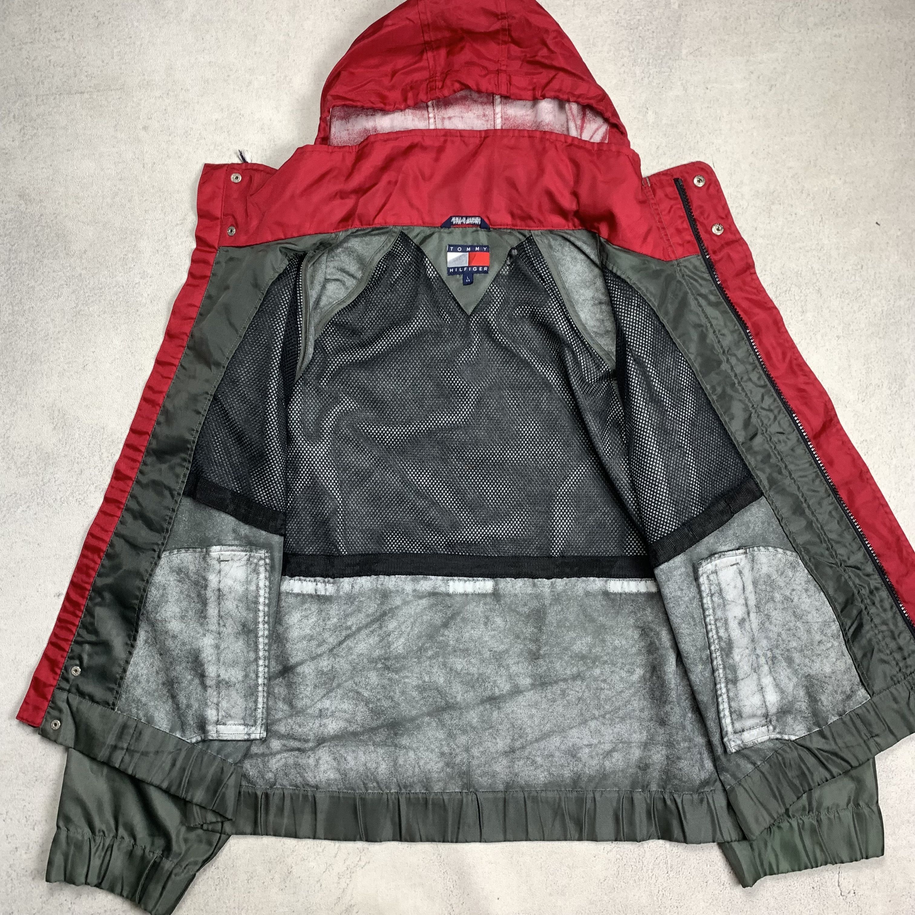 Tommy Hilfiger Vintage 90s Tommy Hilfiger Jacket Size US L / EU 52-54 / 3 - 6 Thumbnail