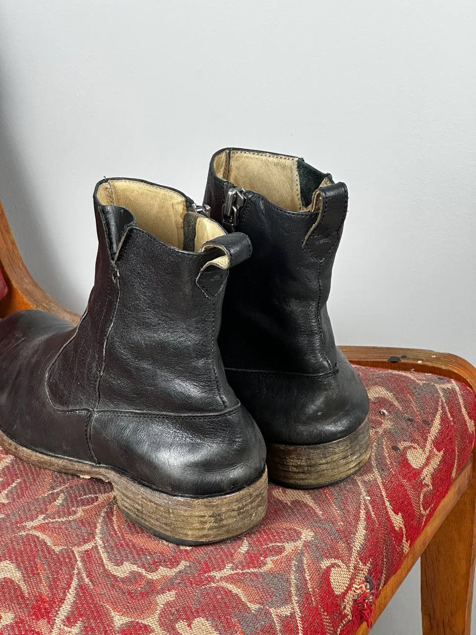 John Varvatos John Varvatos Avant Garde Leather Boots Size US 12 / EU 45 - 4 Thumbnail