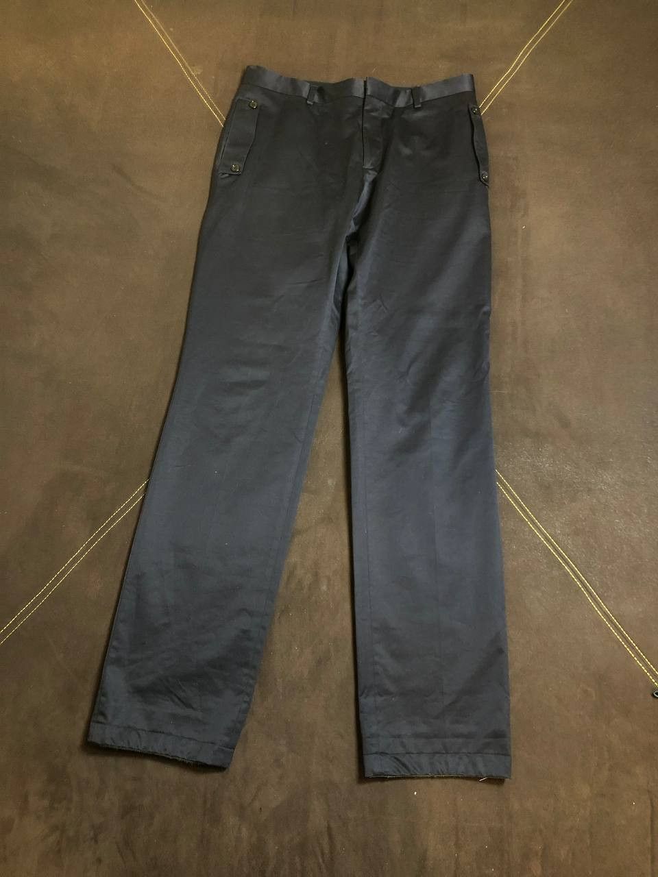 Vintage Burberry London Blue Trouser Pants men