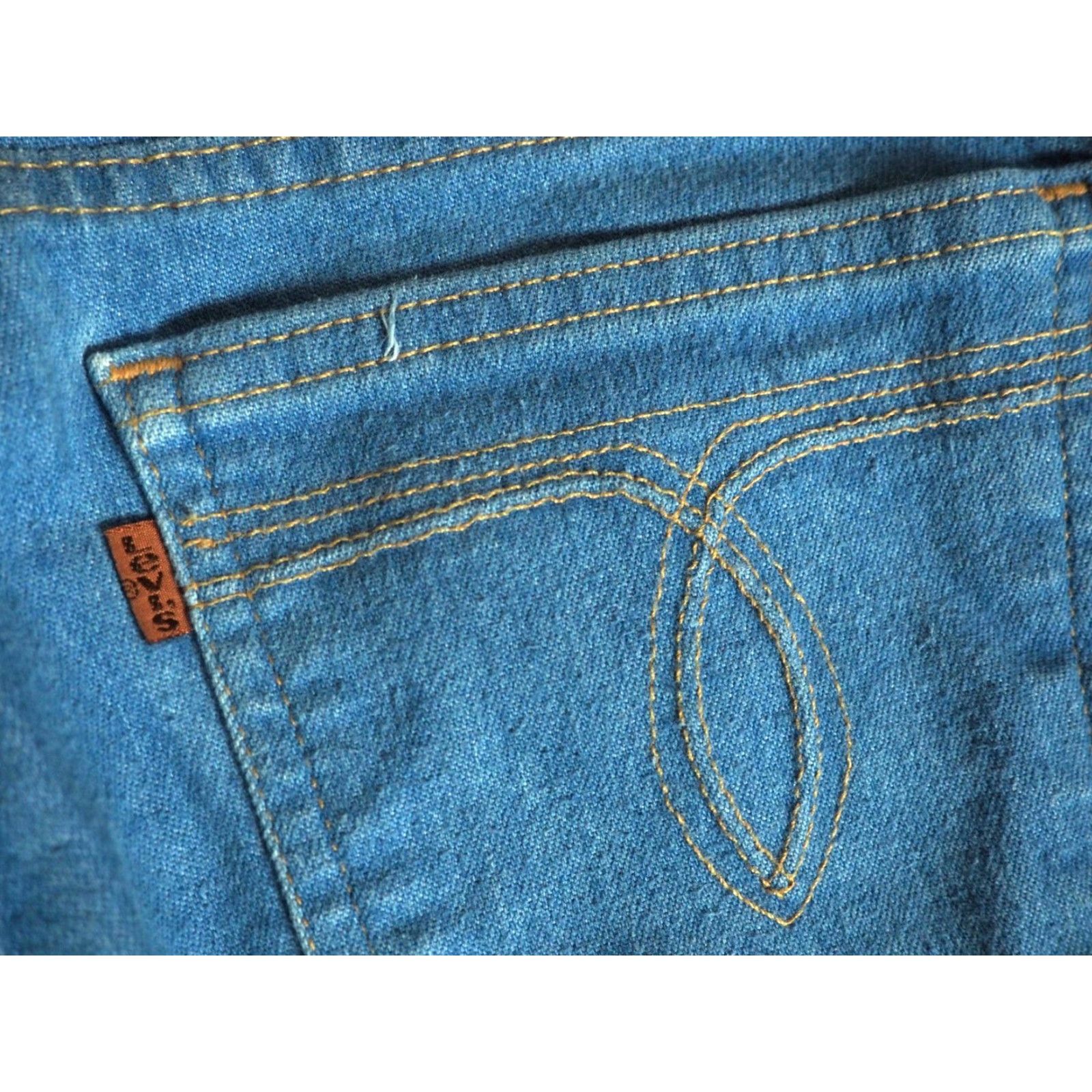 Denime VTG 90s Levis Denim Jeans Pants Blue 30x29 USA Made Mens Size US 30 / EU 46 - 7 Thumbnail