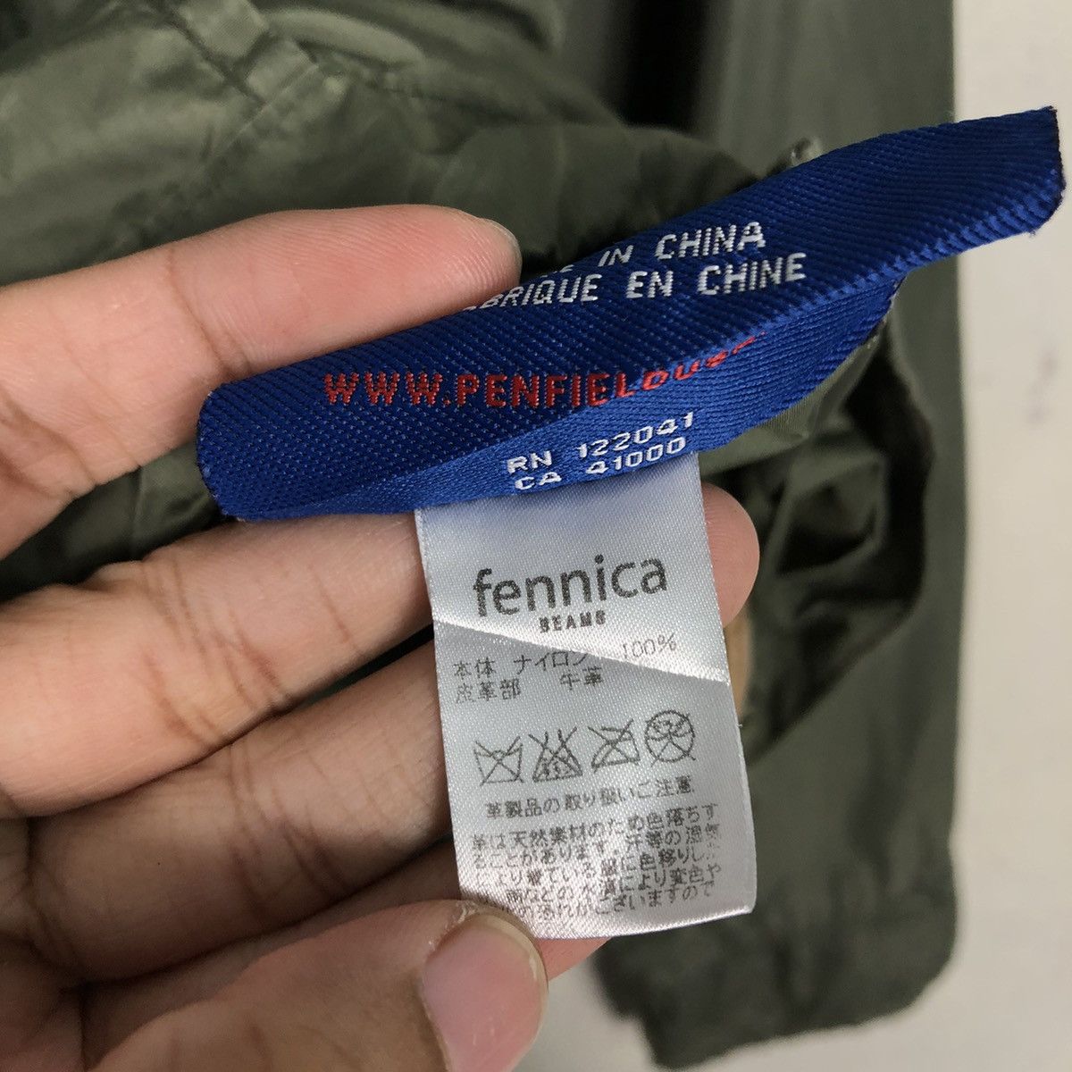 Japanese Brand × Penfield 📌Rich Green Anorak Biker Jacket Nylon Penfield Slant Pocket Size US XS / EU 42 / 0 - 23 Thumbnail