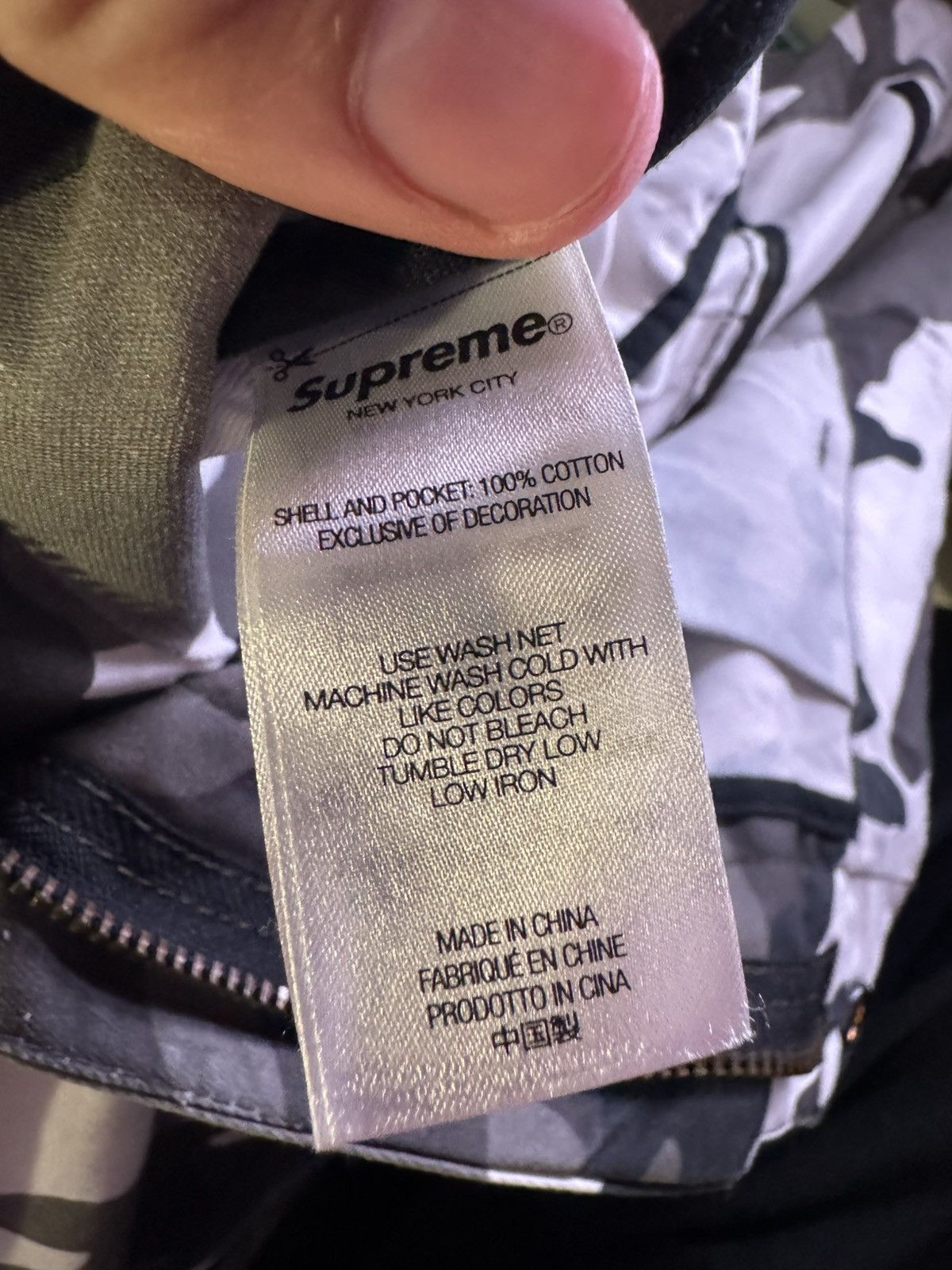 Supreme Aphex Twin Snow Camo Cargo Size US 38 / EU 54 - 7 Thumbnail