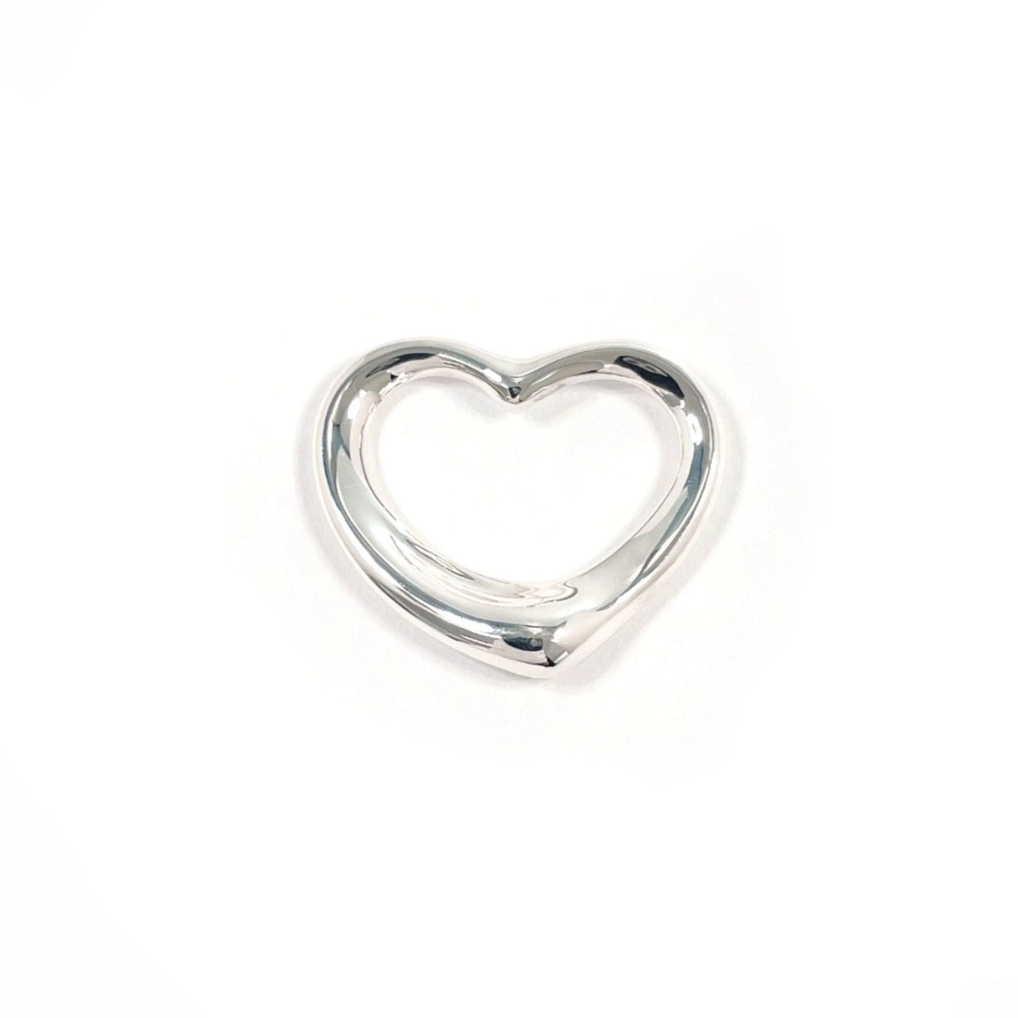 Tiffany & Co. TIFFANY&Co. Tiffany Open Heart Elsa Peretti Pendant Top, Sterling Silver 925, Silver, Women's Size ONE SIZE - 1 Thumbnail