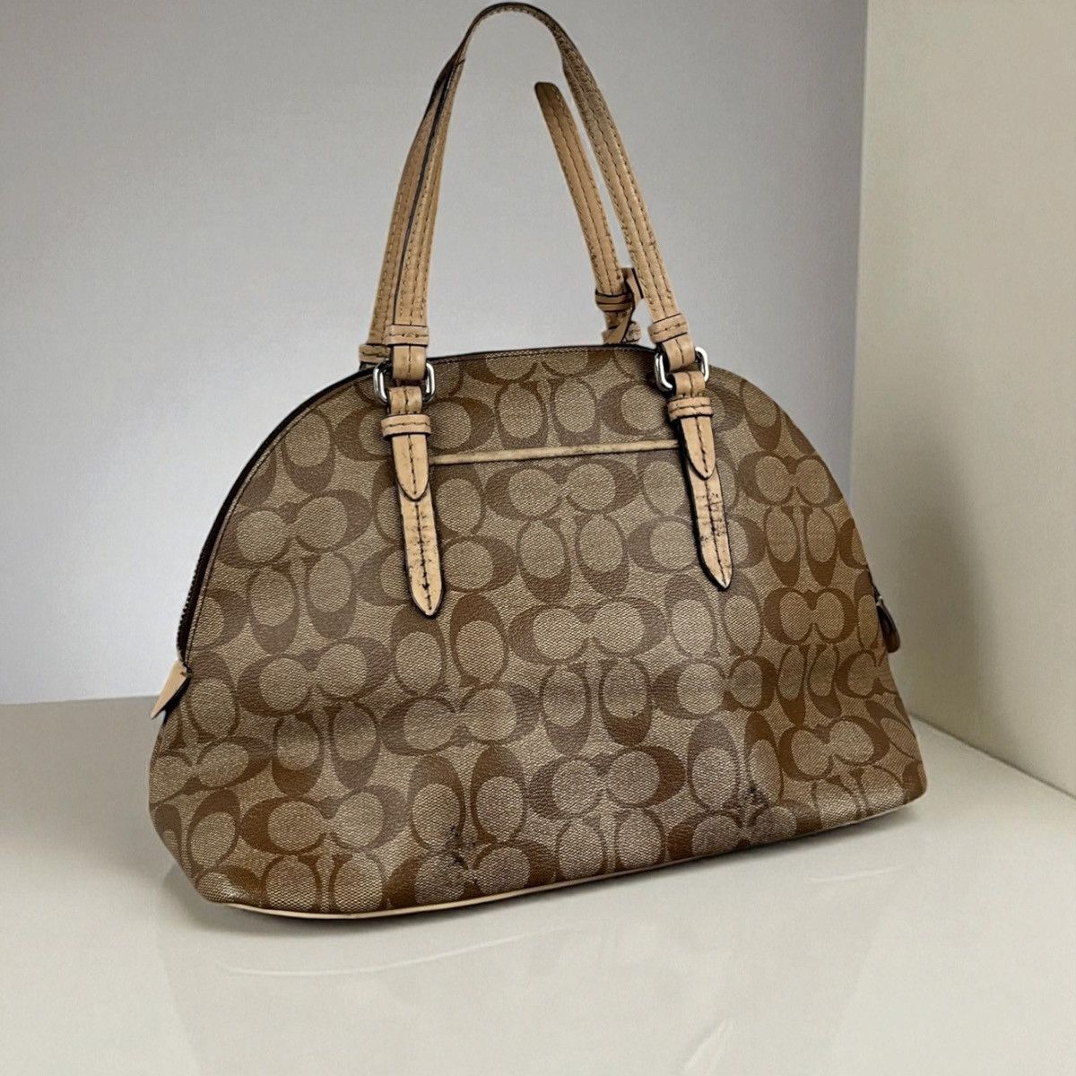 Coach Coach Signature Handtasche Bag Vintage Leder y2k brown Size ONE SIZE - 2 Thumbnail