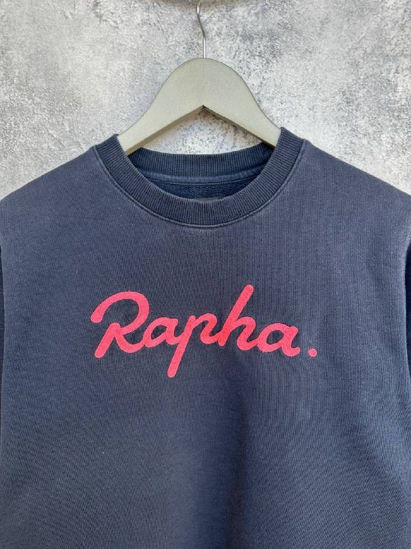 Rapha Rapha Logo Sweatshirt Embroidery Sweater Navy Fleece Jumper Size US S / EU 44-46 / 1 - 4 Thumbnail