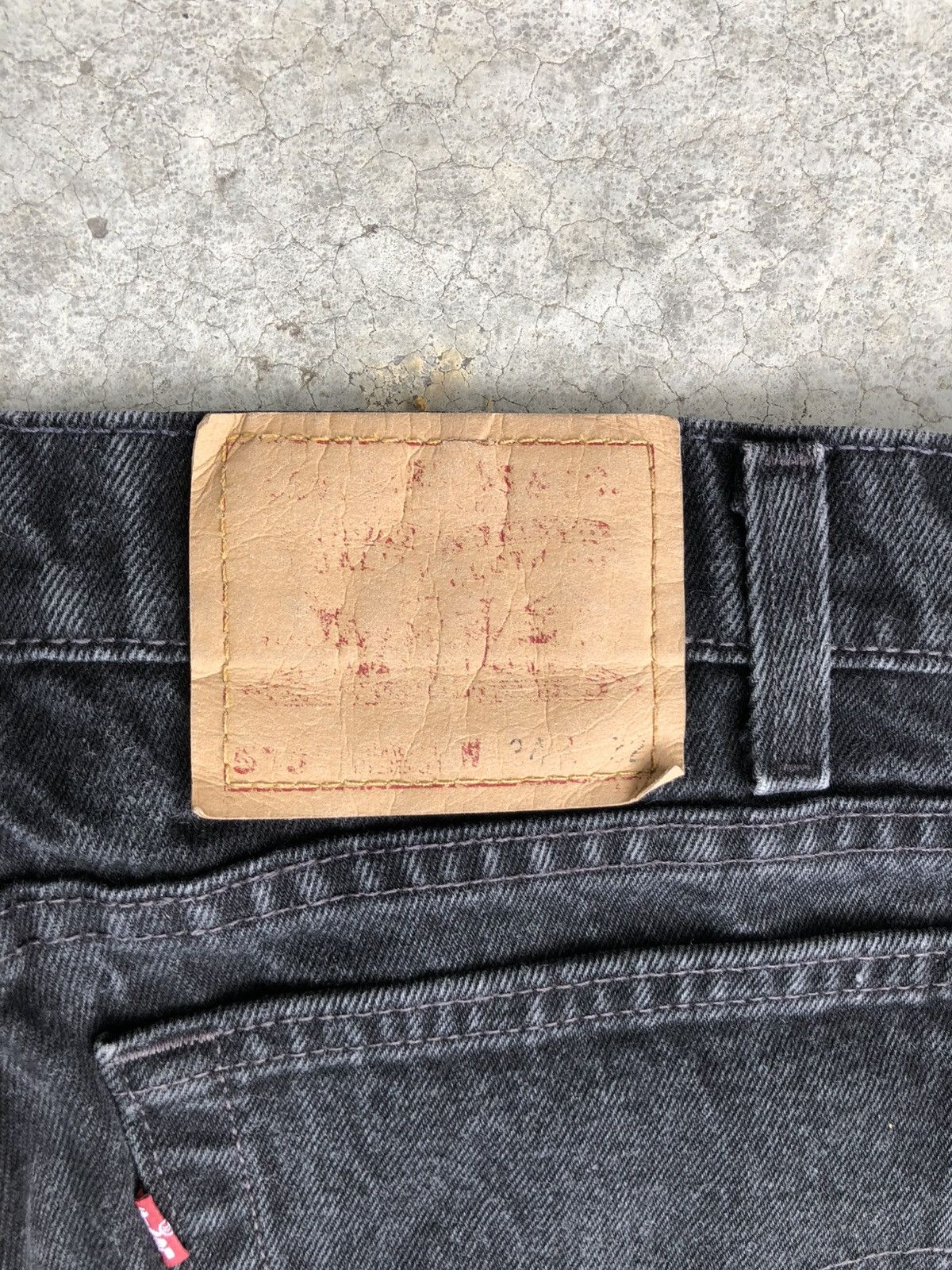 Levi's Vintage 90s Levis 550 Distressed Jeans Baggy Distressed Size US 32 / EU 48 - 18 Thumbnail
