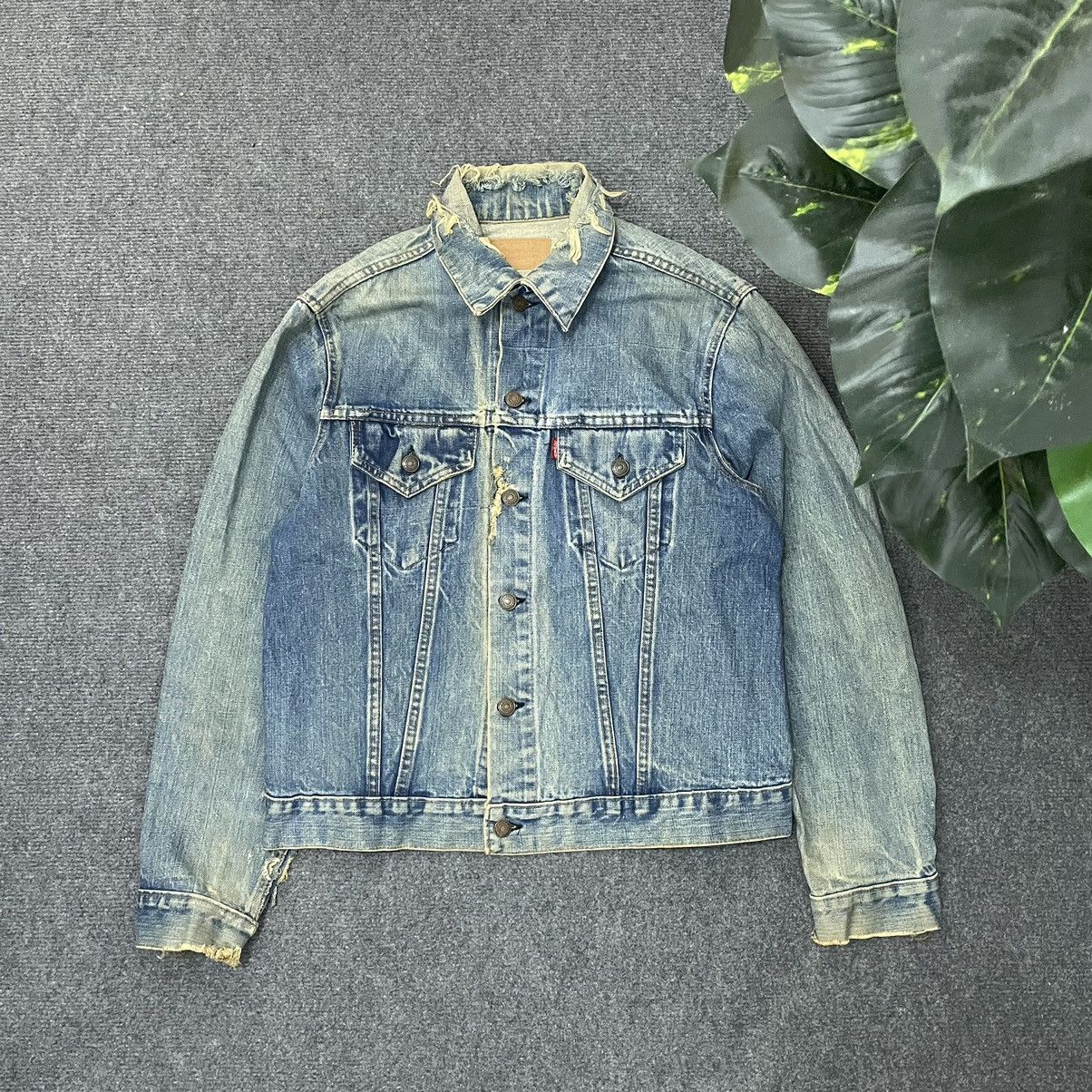 Levi's Vintage Clothing 1970s Levi's 70505-0217 Small e Vintage Denim Jacket Size US M / EU 48-50 / 2 - 1 Thumbnail