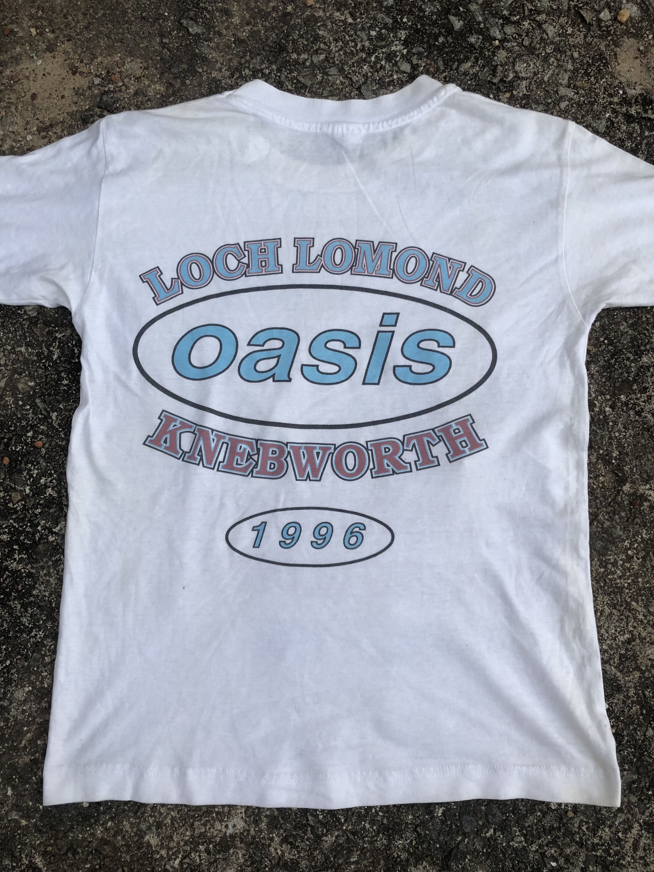 Band Tees 🔥Vintage 96' OASIS Loch Lomond Knebworth Brit Band T-Shirt Size US S / EU 44-46 / 1 - 4 Thumbnail