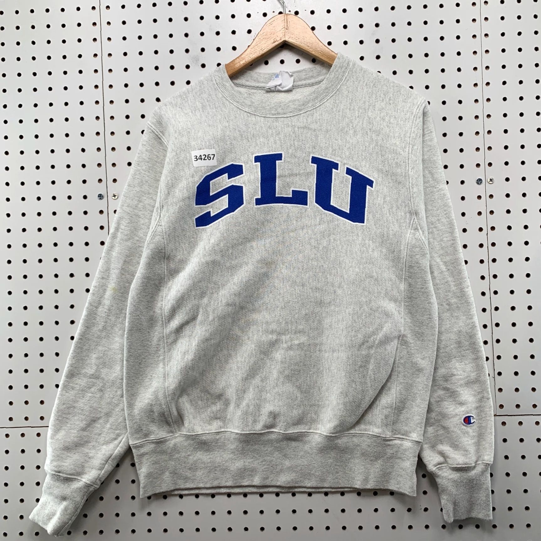 Champion VINTAGE Saint Louis University SLU Sweatshirt Mens Small Champion Reverse Weave Gray Size US S / EU 44-46 / 1 - 2 Thumbnail