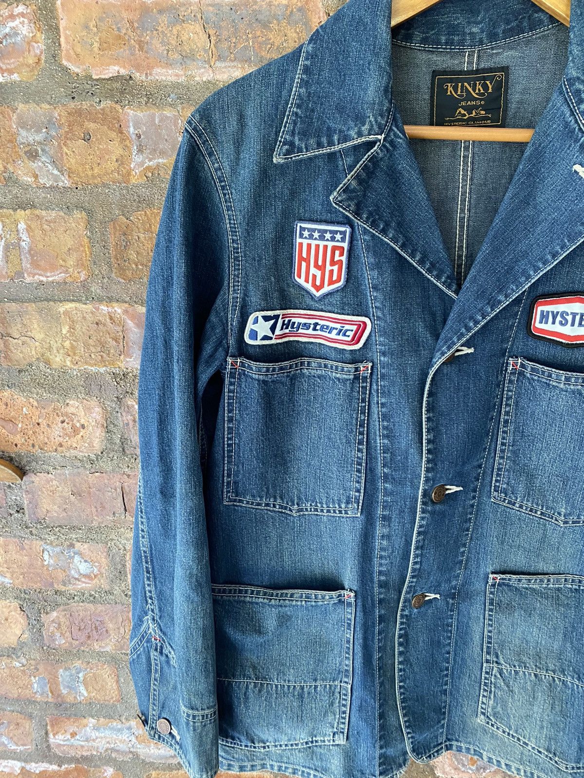 Hysteric Glamour 1990s Hysteric KINKY mechanic patch chore Jacket Size US M / EU 48-50 / 2 - 6 Thumbnail