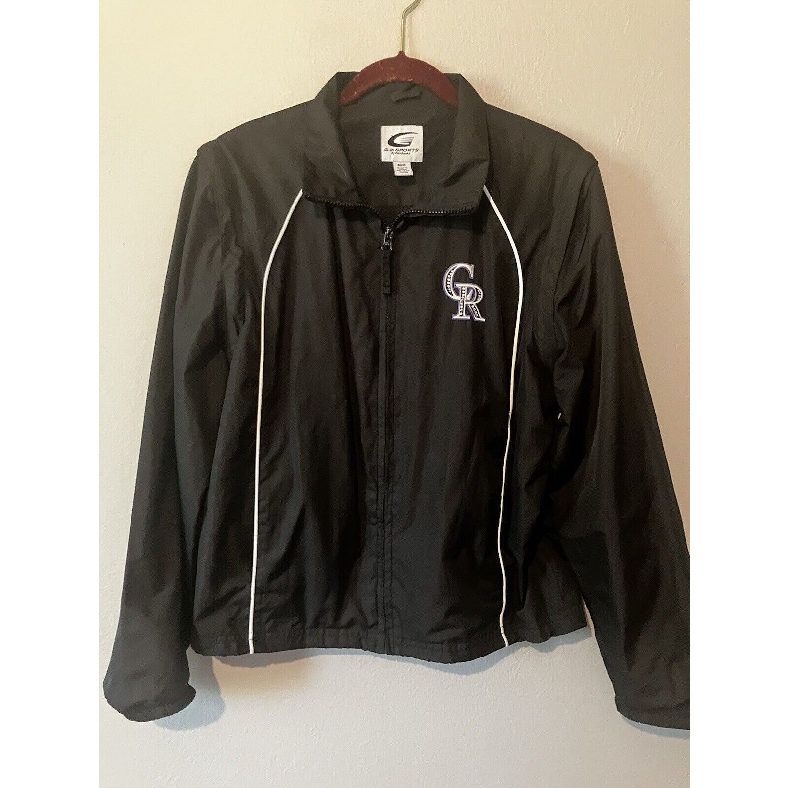 G-III Colorado Rockies Jacket womens Medium converts to vest Size M / US 6-8 / IT 42-44 - 1 Thumbnail