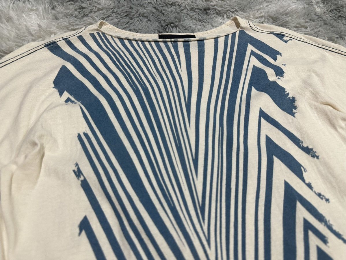 Zucca 🔥Vintage Zucca Issey Miyake Shirt Slash Neck Illusion Graphi Size US M / EU 48-50 / 2 - 4 Thumbnail