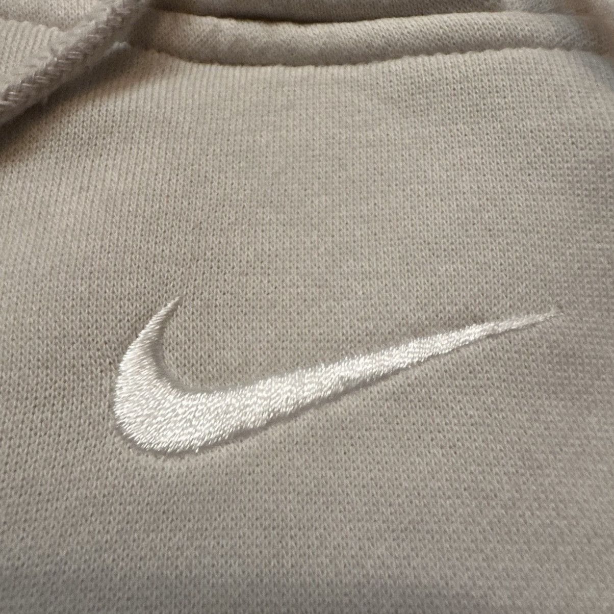 Nike Cream Nike Center Swoosh Sweatshirt Hoodie Size M Size US M / EU 48-50 / 2 - 4 Thumbnail