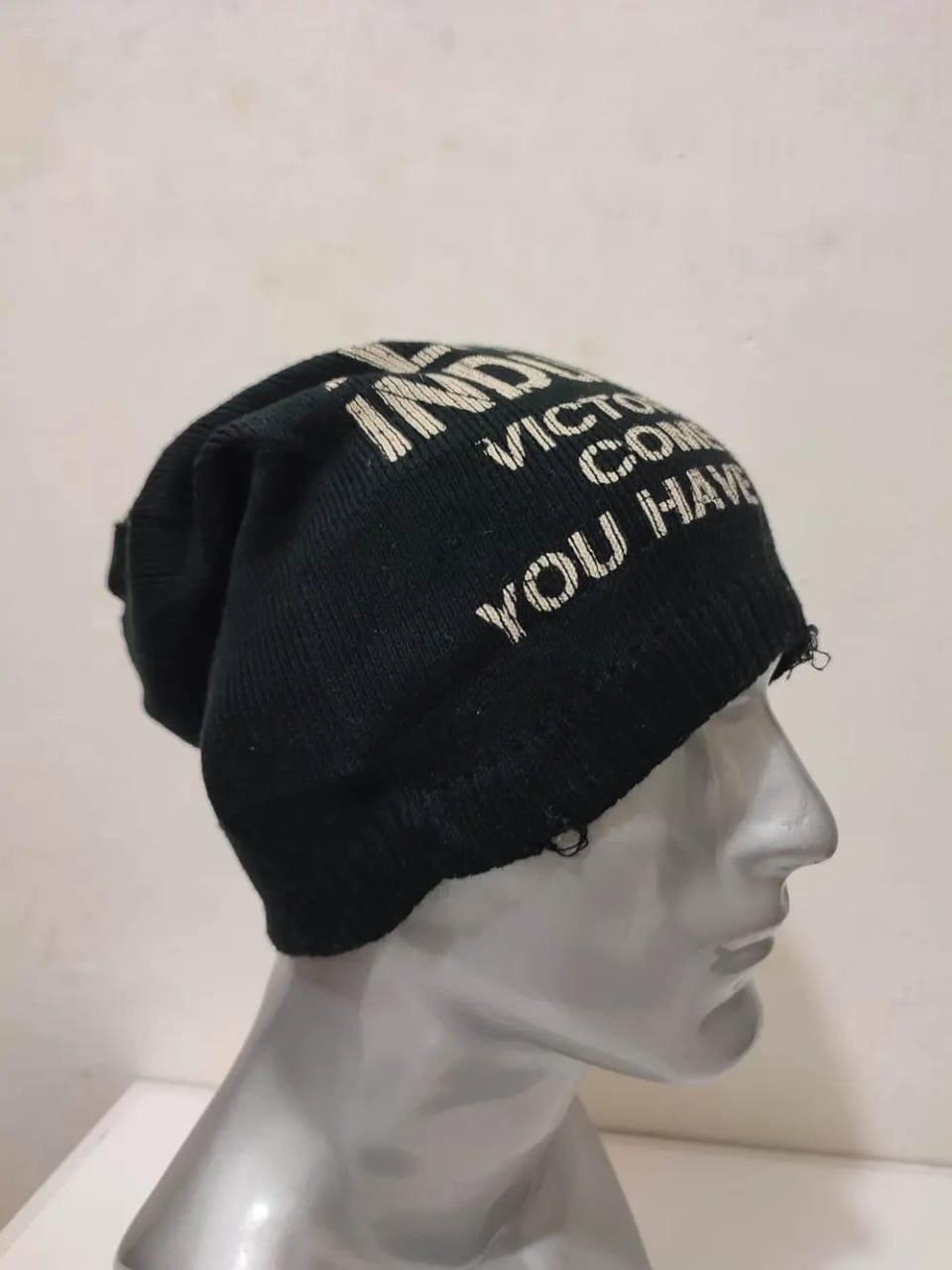 Alpha Industries Alpha Industries Distressed Beanie Hats Size ONE SIZE - 4 Thumbnail