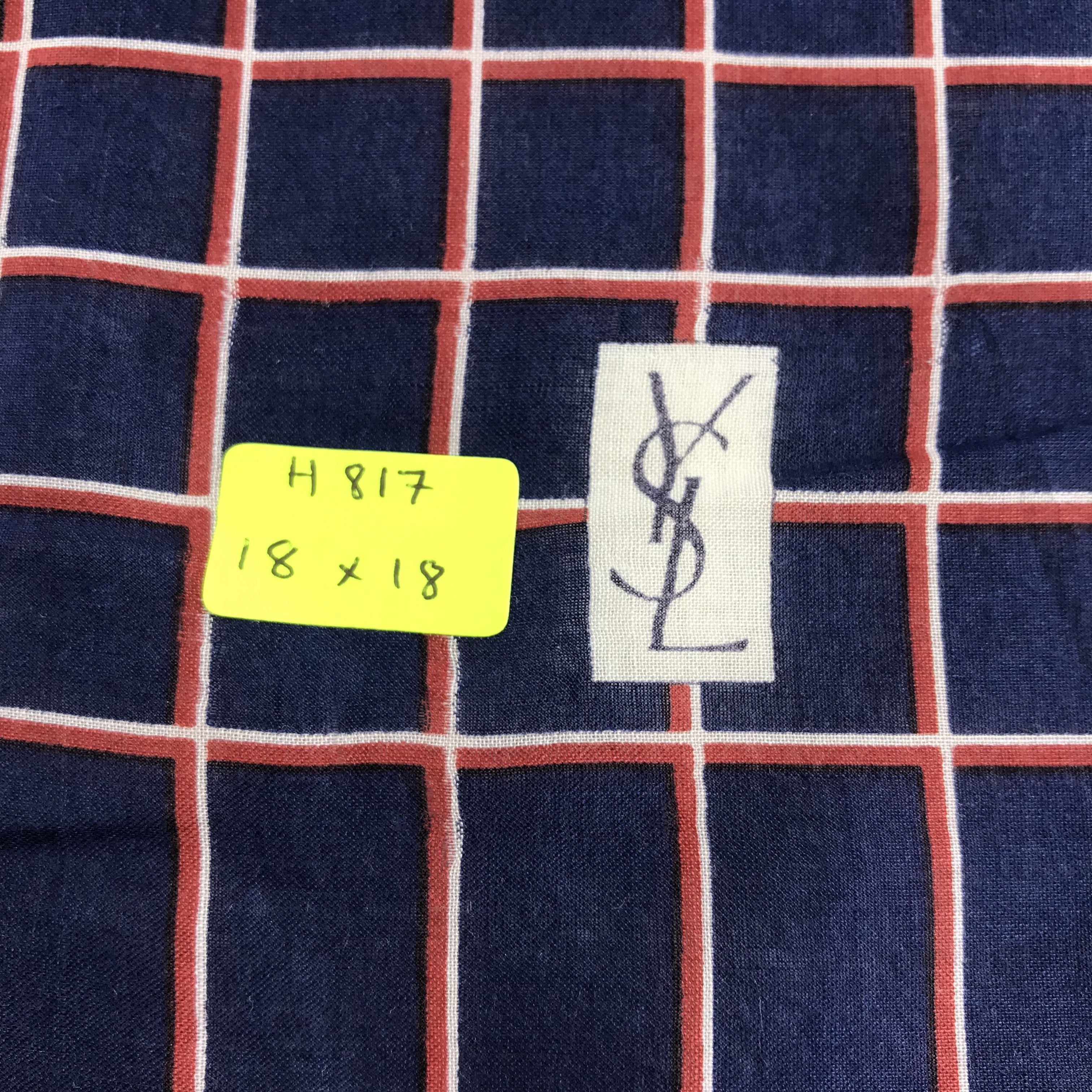 Vintage × Yves Saint Laurent Yves Saint Laurent Bandana/ Handkerchief / Neckerchief Size ONE SIZE - 5 Thumbnail