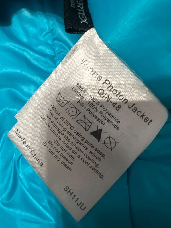 Rab outdoor jacket Rab Wmns photon jacket qin-48 XL Size XL / US 12-14 / IT 48-50 - 8 Thumbnail