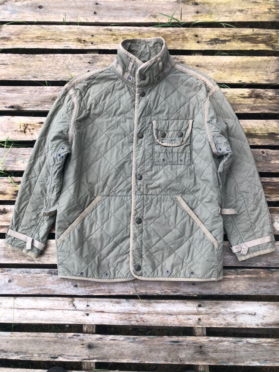Polo Ralph Lauren × Vintage Vintage Polo by Ralph Lauren Quilted Jacket Size US M / EU 48-50 / 2 - 1 Thumbnail