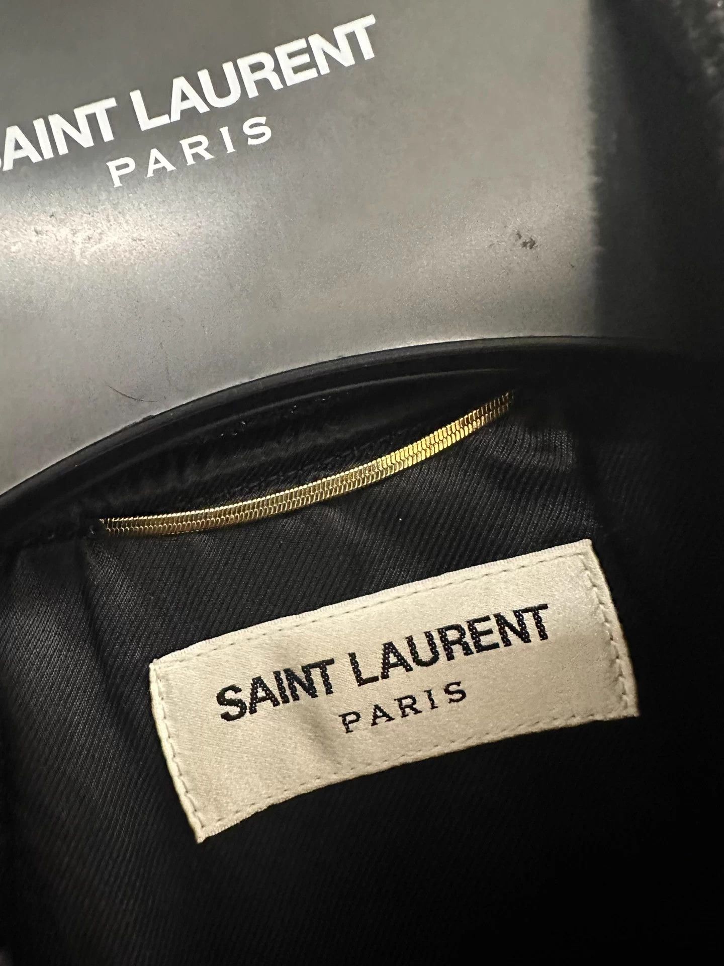 Saint Laurent Paris SAINT LAURENT 21SS Palm Satin Jacquard Baseball Jacket Size M / US 6-8 / IT 42-44 - 3 Thumbnail