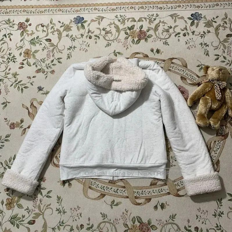 Burberry Burberry Women's Cream Cotton Long Sleeve Cardigan. Size M / US 6-8 / IT 42-44 - 5 Thumbnail