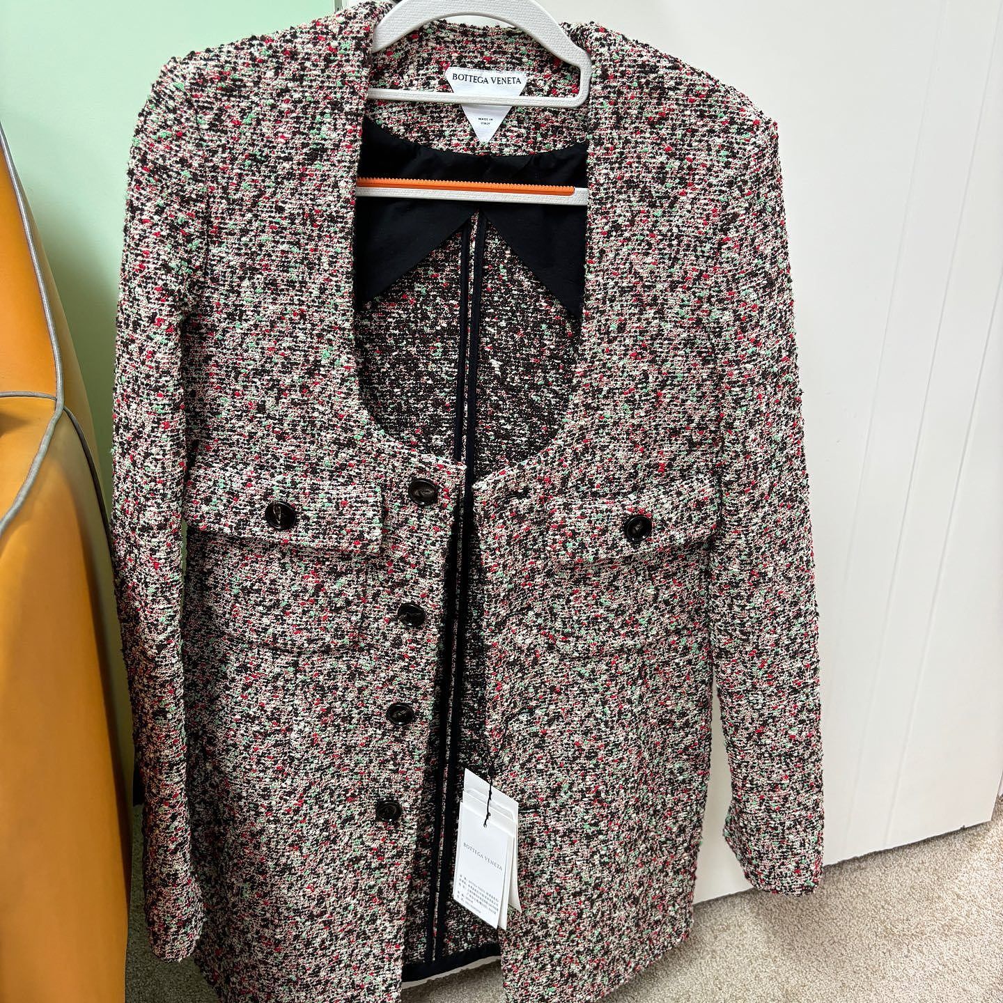 Bottega Veneta Bottega Veneta Boucle Jacket IT 36 Size XS / US 0-2 / IT 36-38 - 1 Thumbnail