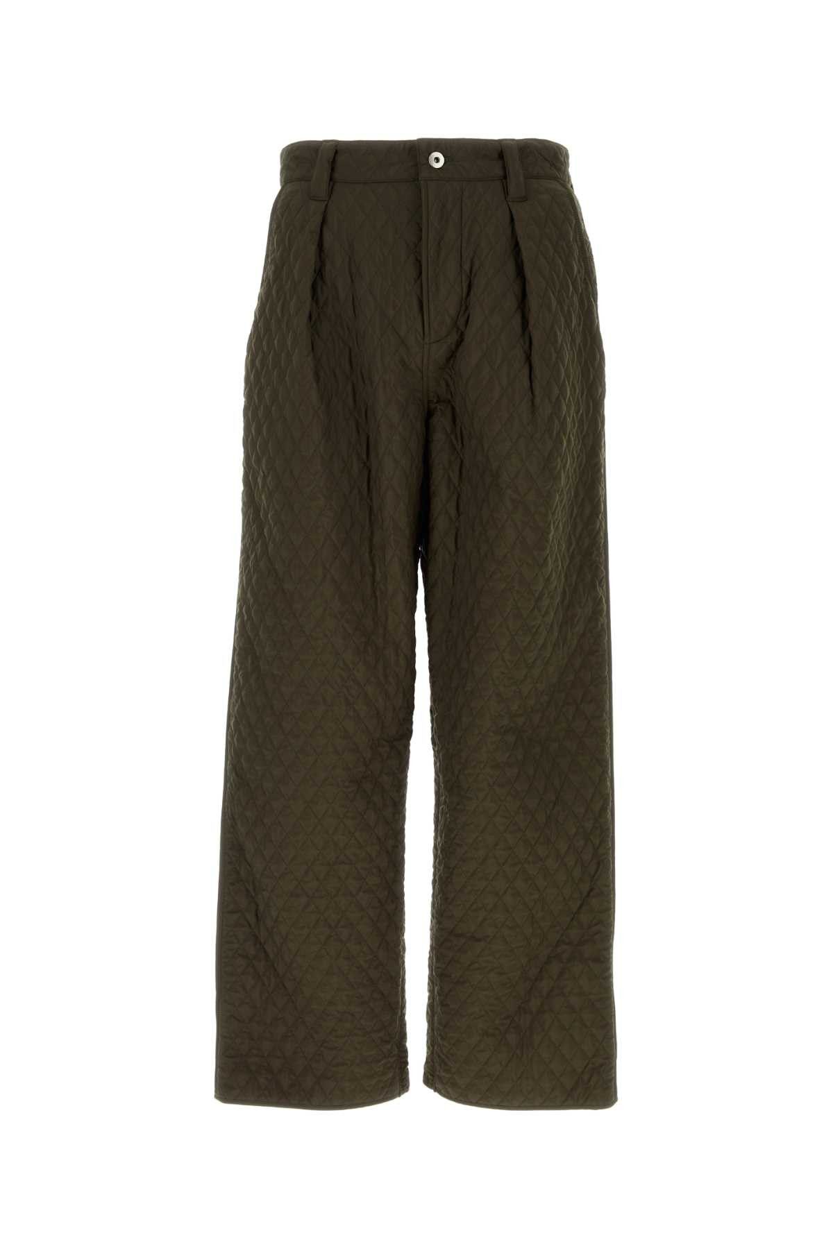 Burberry Army Green Nylon Pant Size US M / EU 48-50 / 2 - 1 Thumbnail