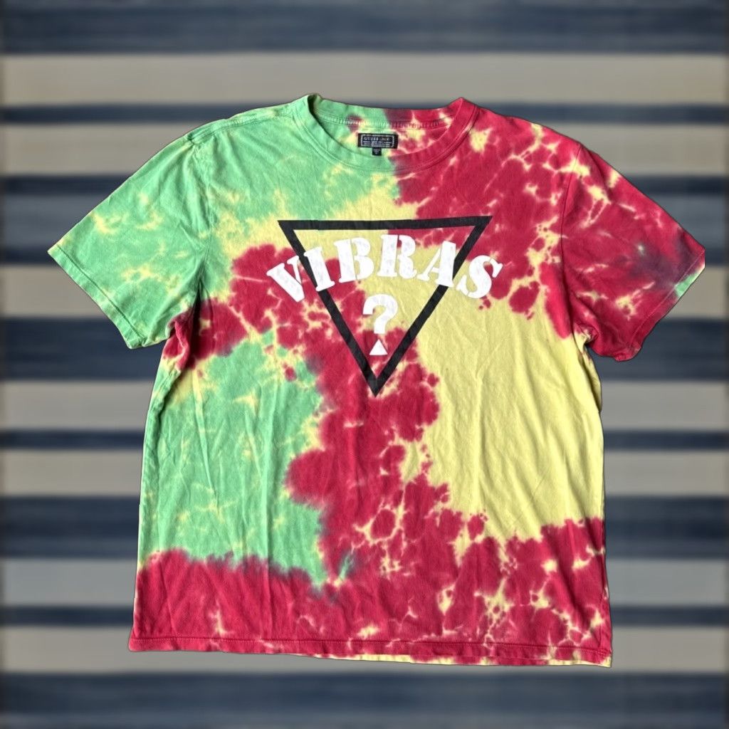 Guess Guess x J Balvin VIBRAS Logo Tie Dye T-Shirt Men’s XL Graphic Short Sleeve Size US XL / EU 56 / 4 - 1 Thumbnail
