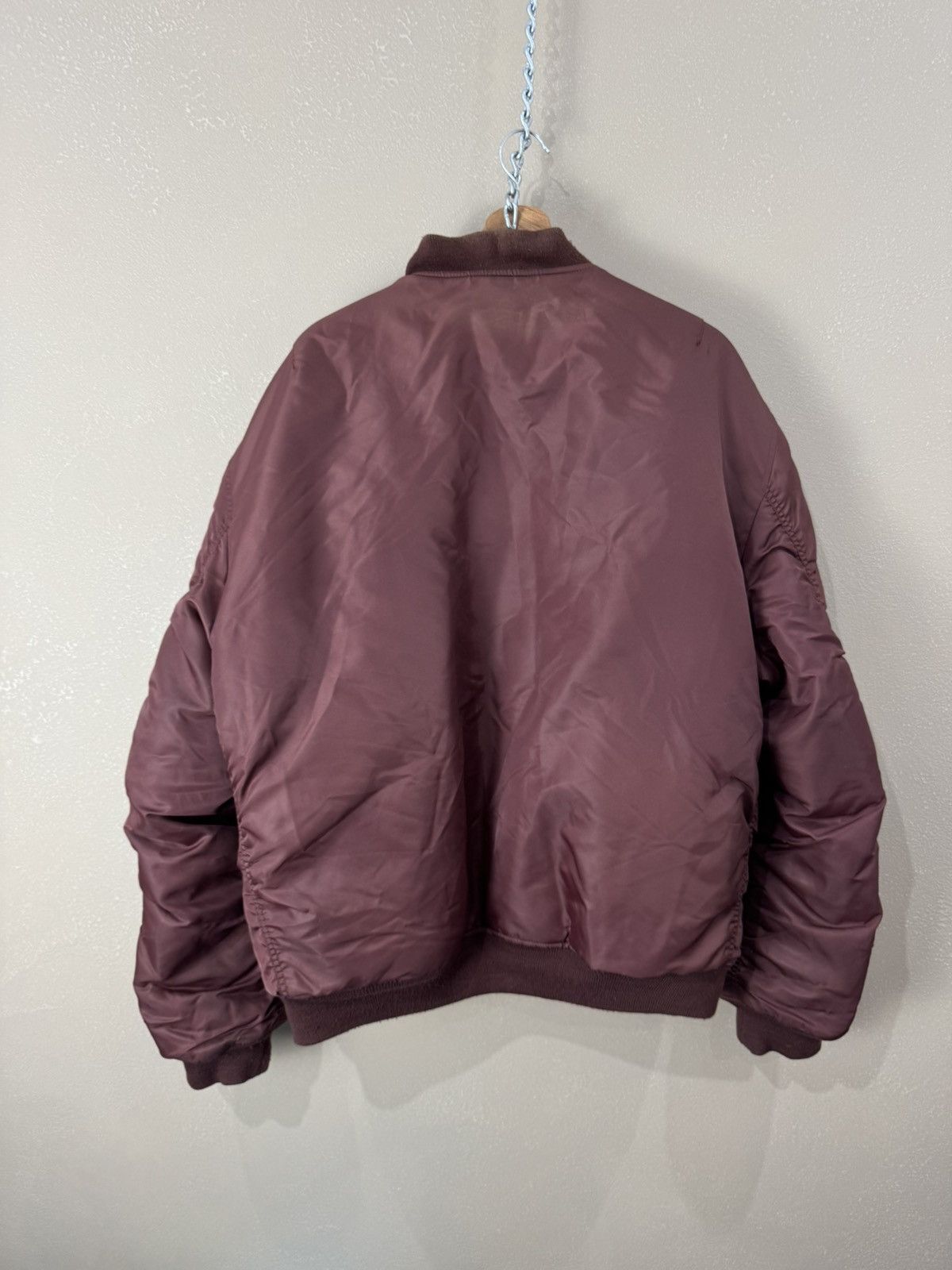 Vintage Vintage 90s Ma1 Flyer Bomber Rare Boxy military Jacket Size US XXL / EU 58 / 5 - 2 Thumbnail