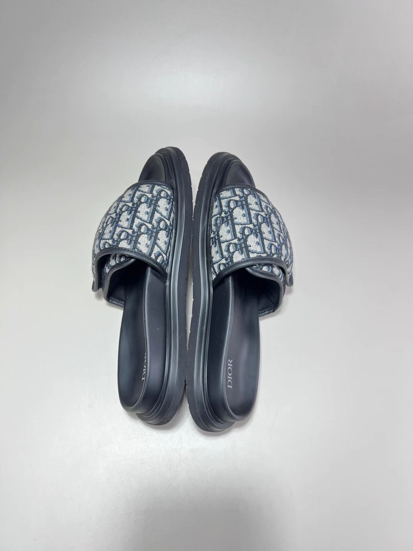 Dior DIOR AQUA Monogram Velcro Slide Sandals Size US 9 / EU 42 - 4 Thumbnail