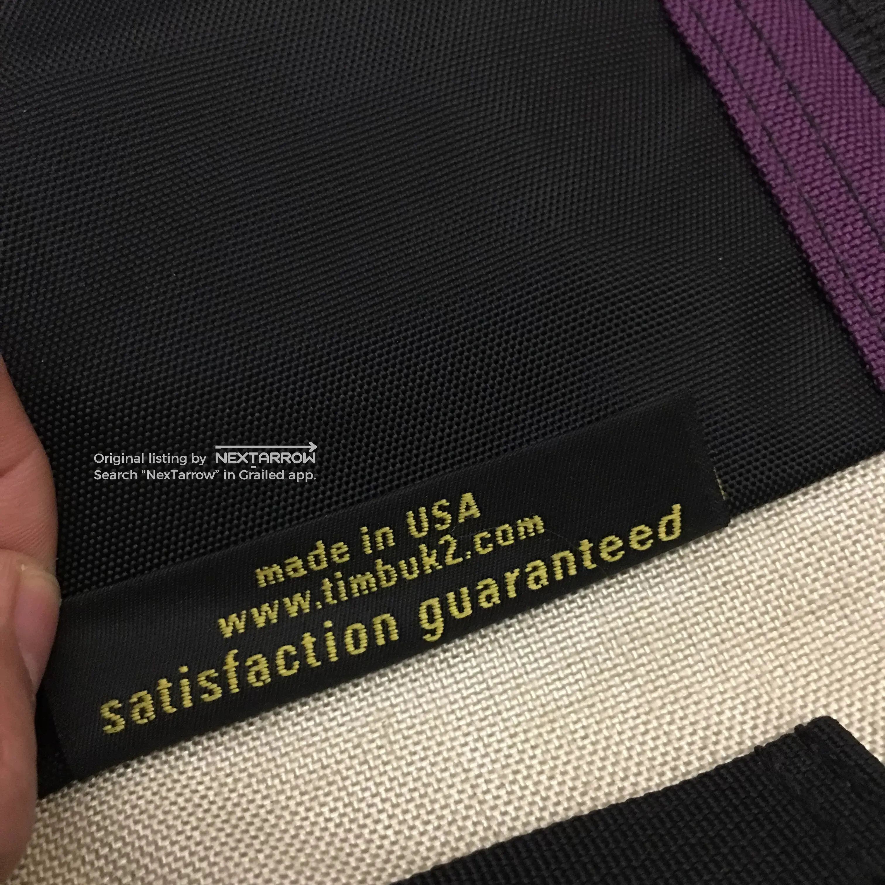 Vintage Timbuk2 Purple Messenger Bag, Men's — image 4 of 6