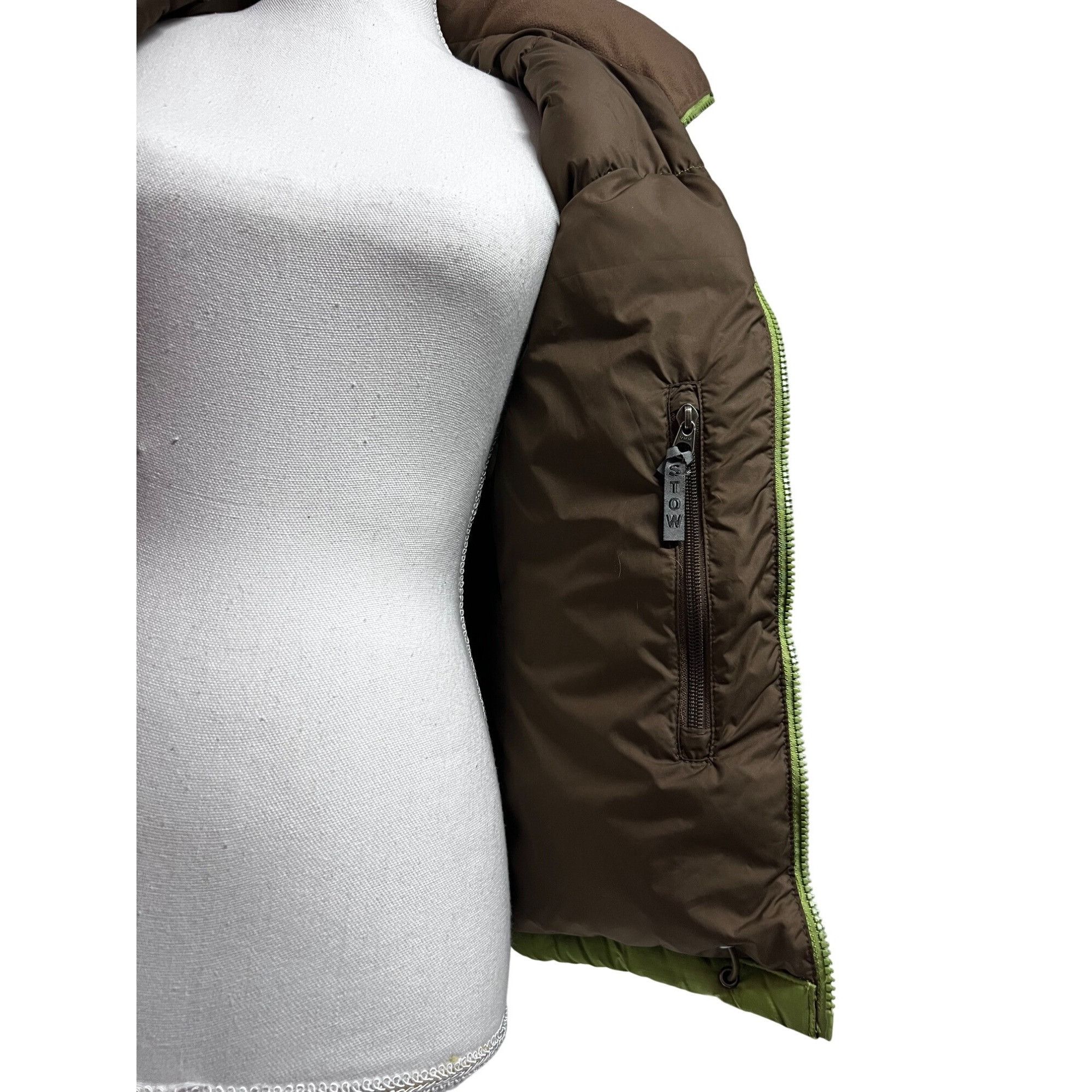 The North Face The North Face Womens Green Zip Up 700 Fill Goose Down Puffe Size S / US 4 / IT 40 - 11 Thumbnail