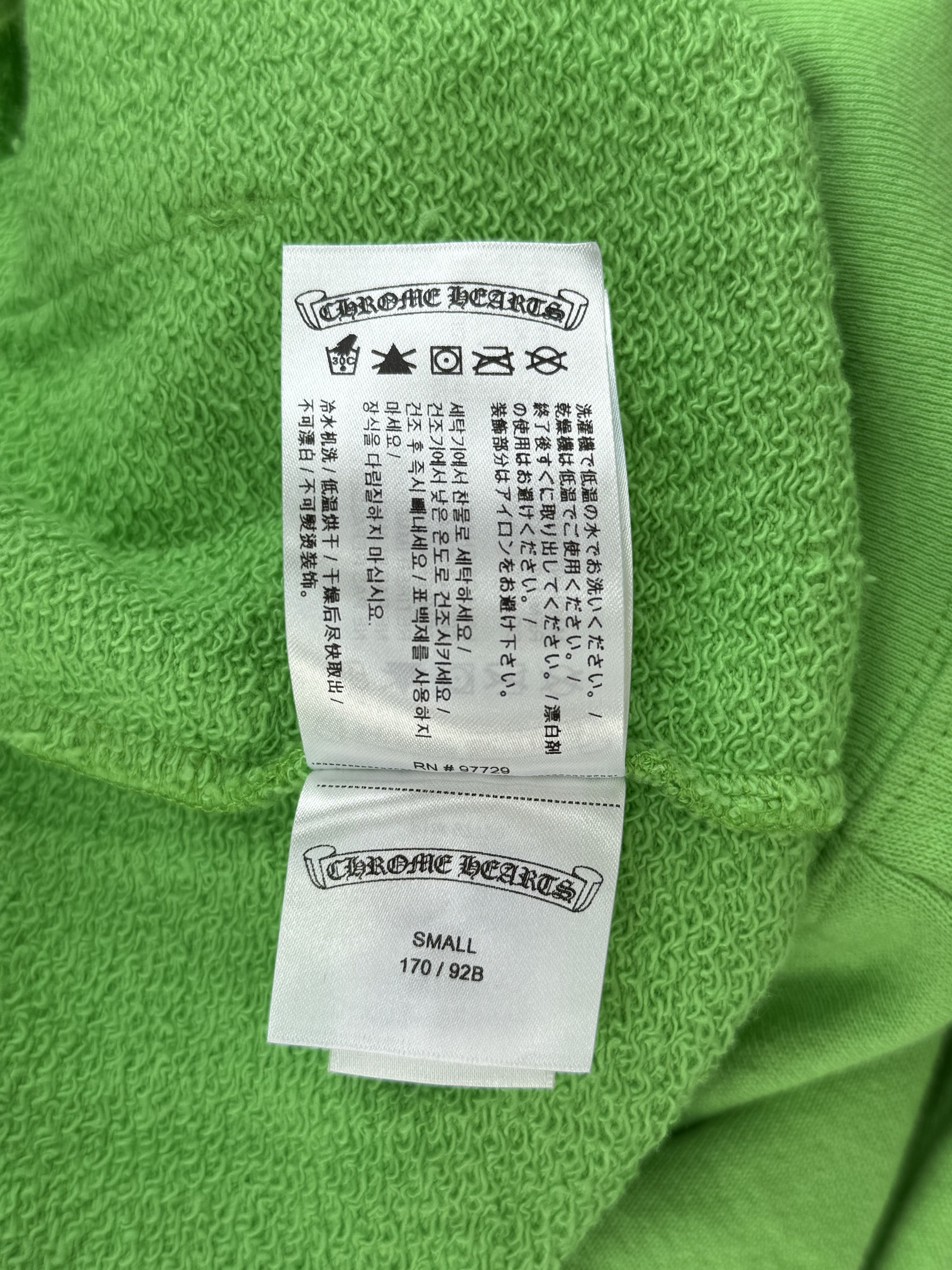 Chrome Hearts Chrome Hearts Green Sex Records Logo Hoodie Size US S / EU 44-46 / 1 - 5 Thumbnail