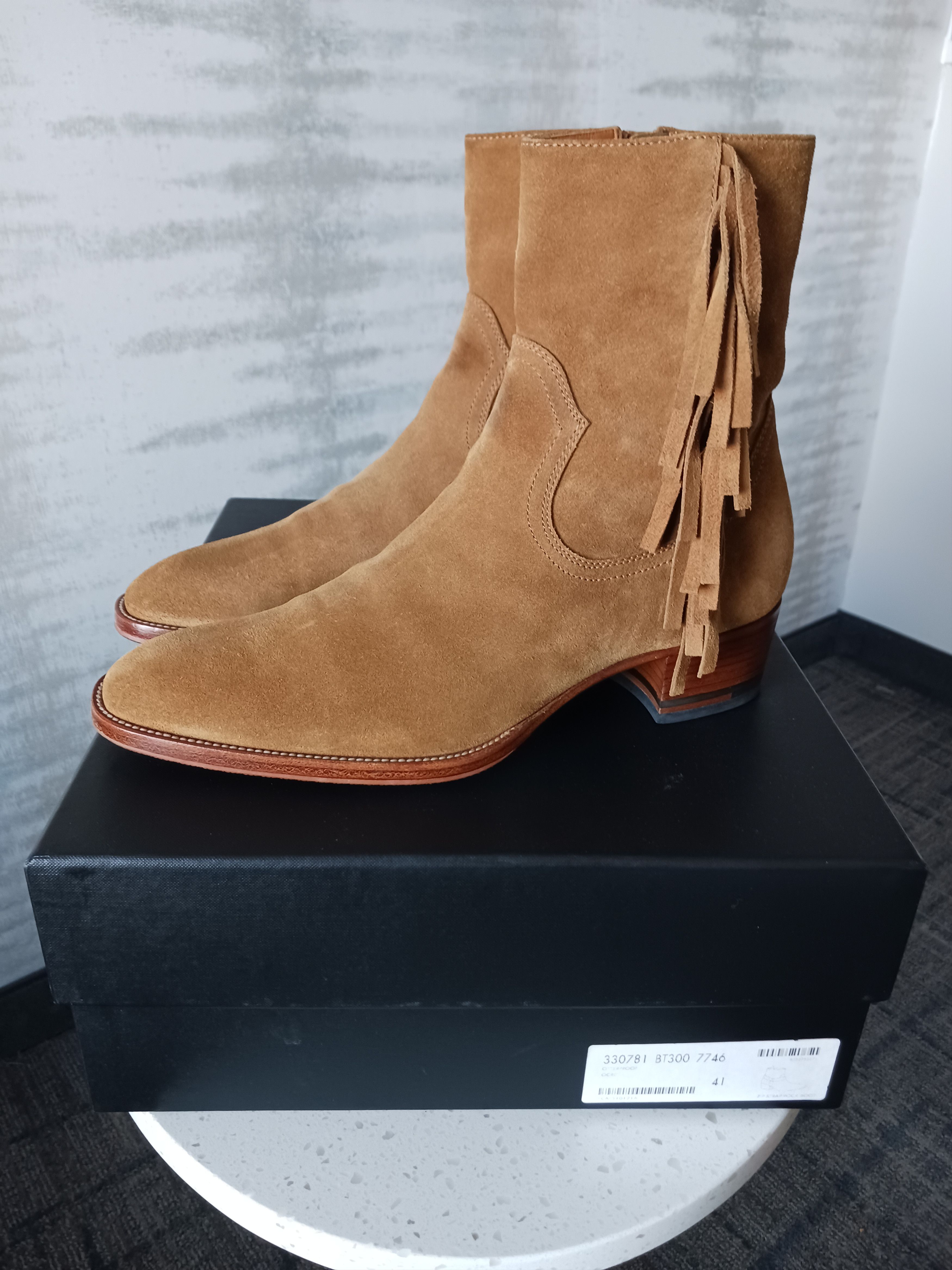 SAINT LAURENT 443190 WYATT 41 ワイアット スエード SAINT LAURENT 443190 WYATT 41 ワイアット スエード